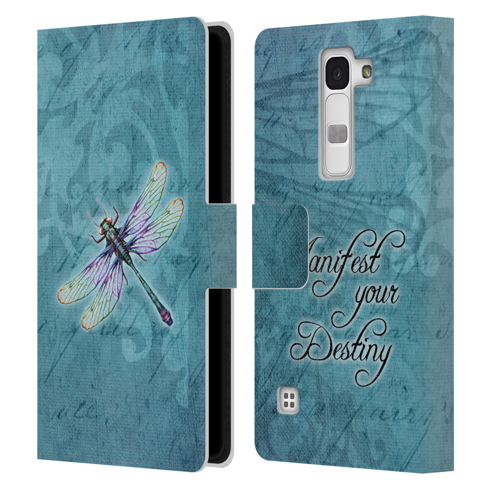 BRIGID ASHWOOD INSPIRATIONAL LEATHER BOOK WALLET CASE COVER FOR LG PHONES 2 - Picture 7 of 8