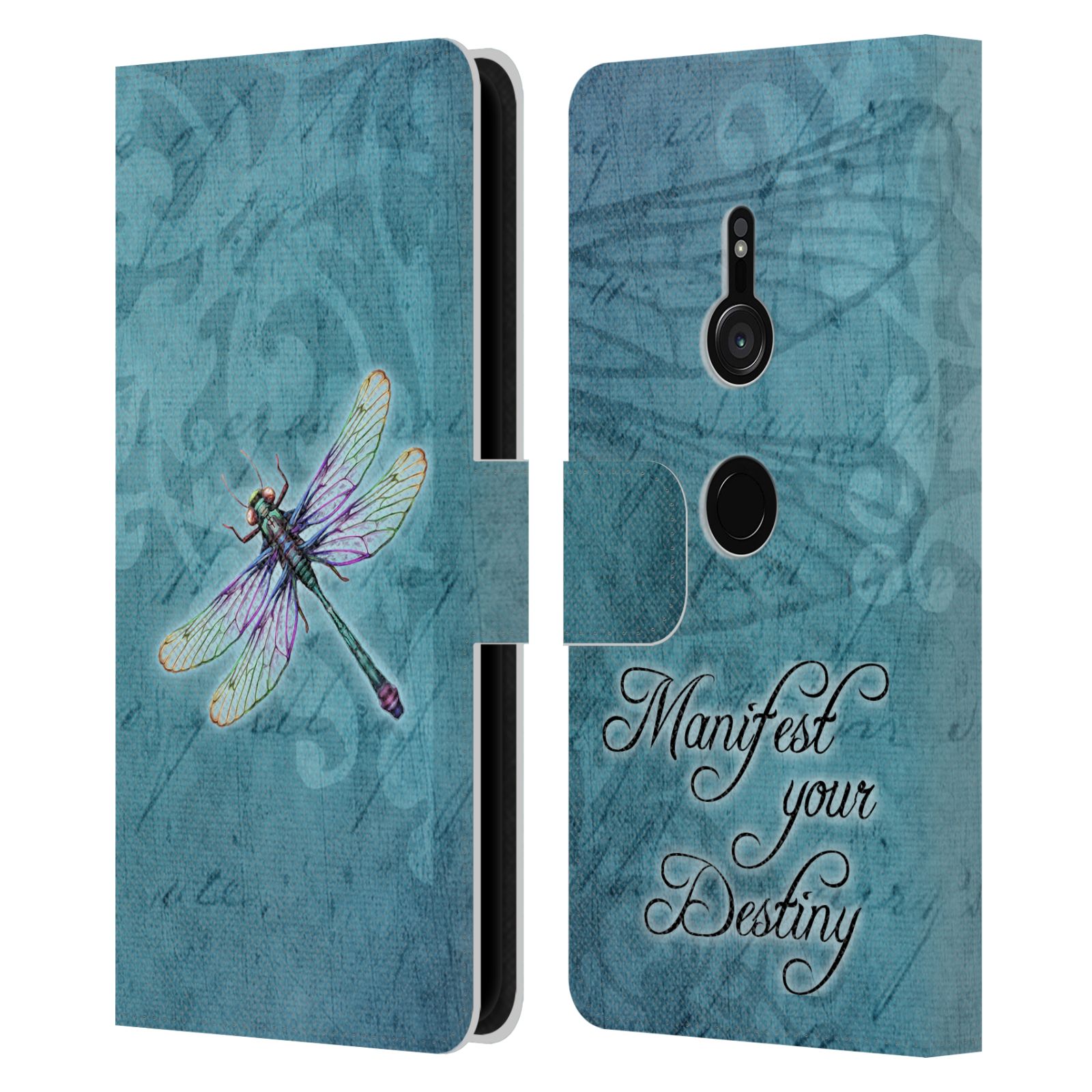 OFFICIAL BRIGID ASHWOOD INSPIRATIONAL LEATHER BOOK CASE FOR SONY PHONES 1 - Picture 7 of 8