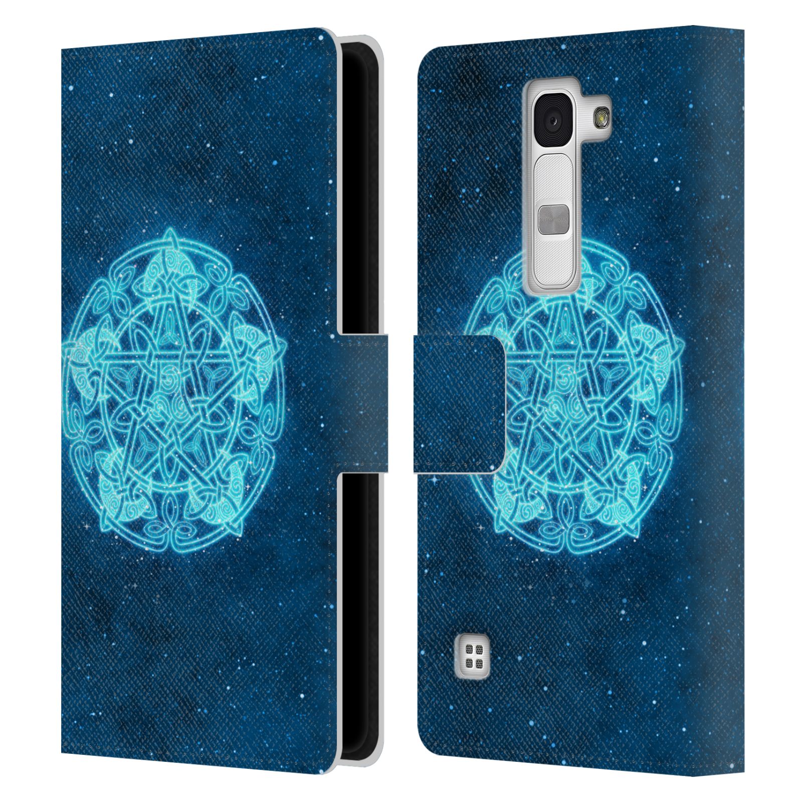 BRIGID ASHWOOD SACRED SYMBOLS LEATHER BOOK WALLET CASE COVER FOR LG PHONES 2 - Picture 7 of 12