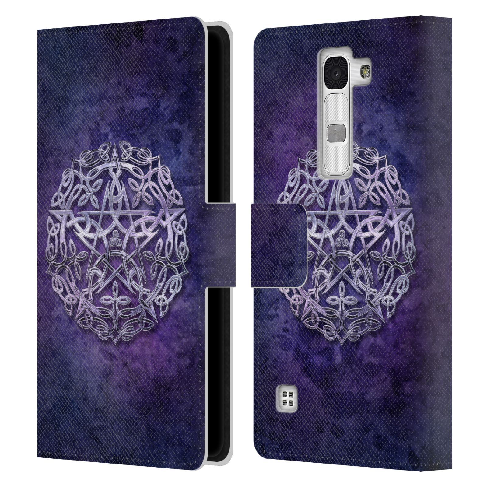 BRIGID ASHWOOD SACRED SYMBOLS LEATHER BOOK WALLET CASE COVER FOR LG PHONES 2 - Picture 12 of 12