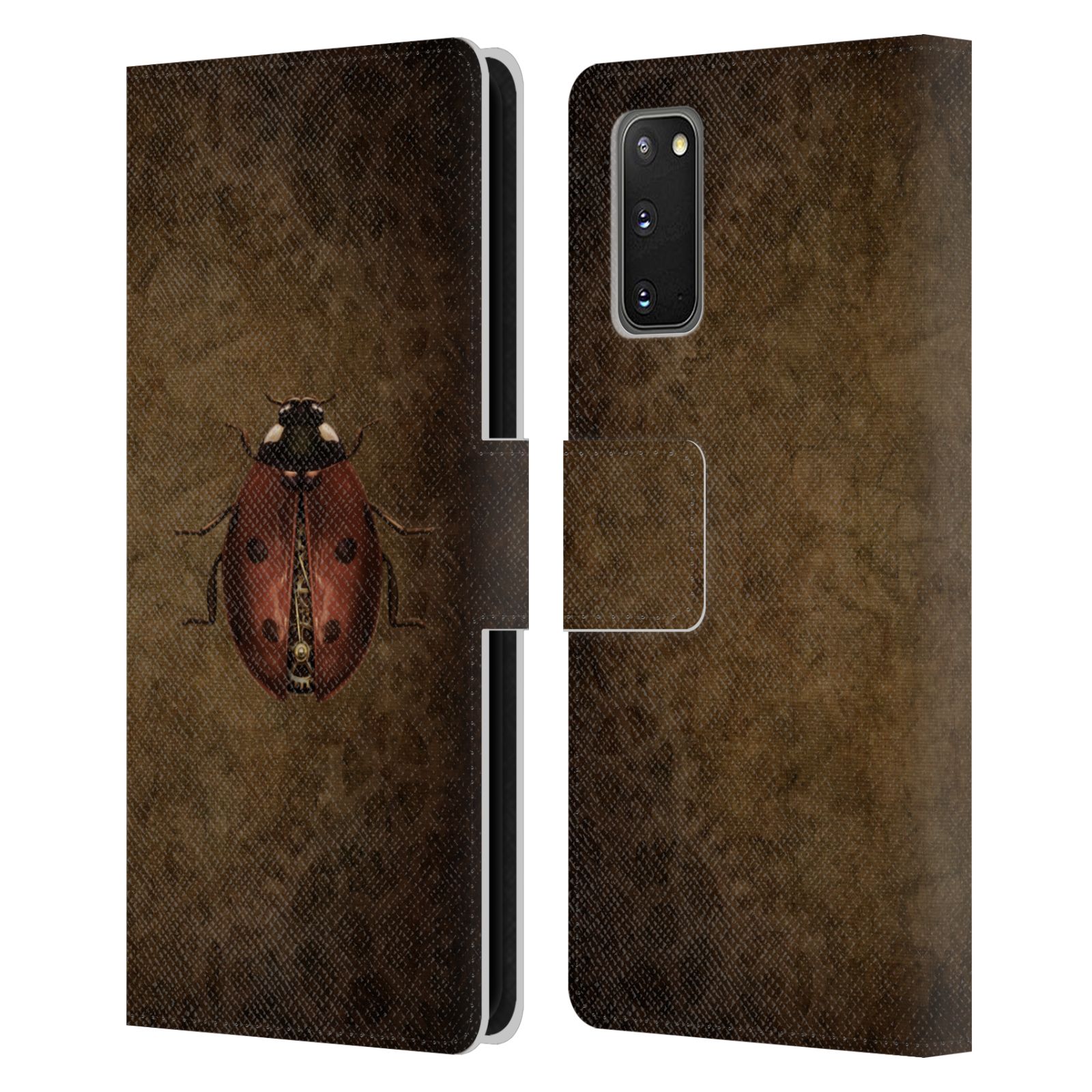 OFFICIAL BRIGID ASHWOOD WINGED THINGS LEATHER BOOK CASE FOR SAMSUNG PHONES 1 - Picture 16 of 18