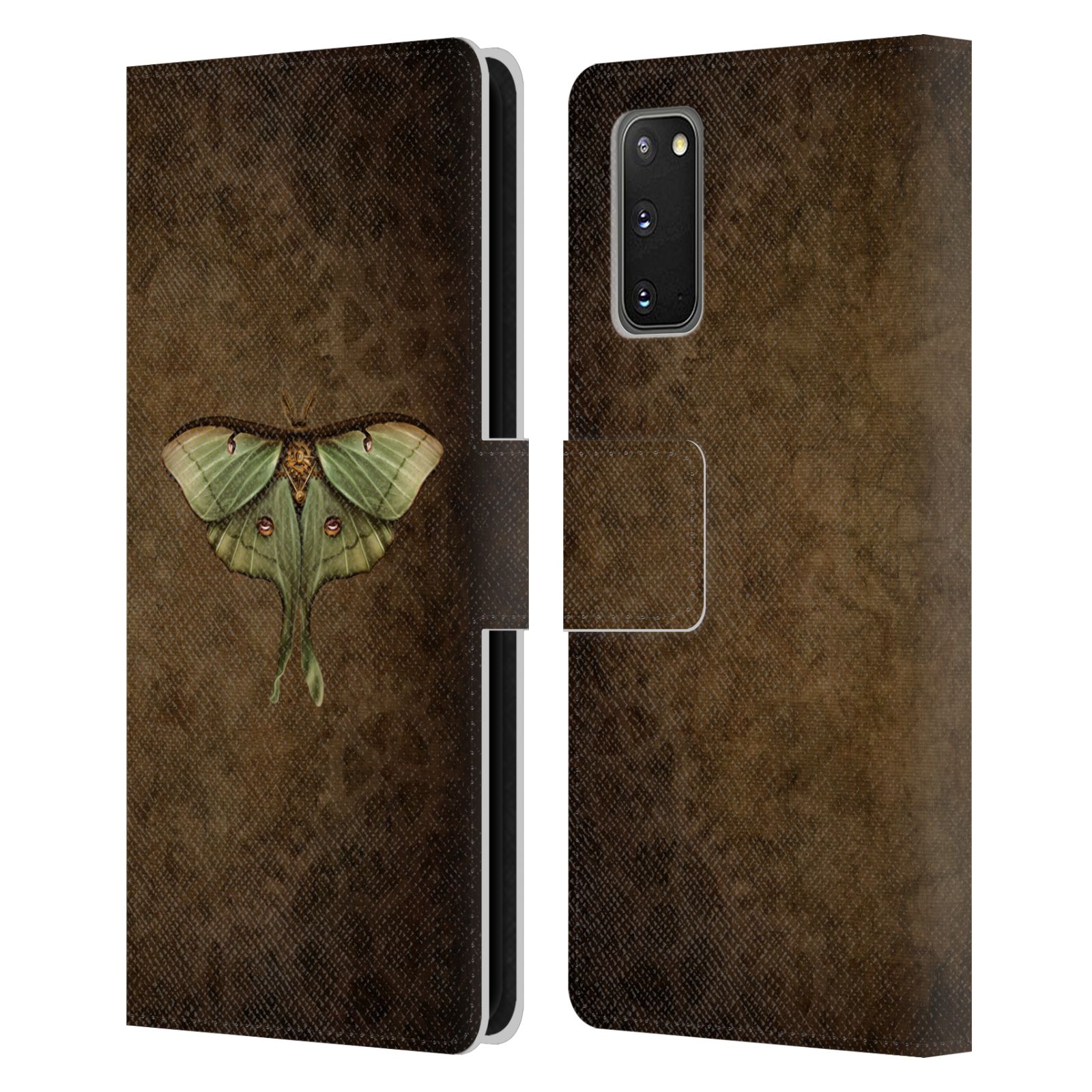 OFFICIAL BRIGID ASHWOOD WINGED THINGS LEATHER BOOK CASE FOR SAMSUNG PHONES 1 - Picture 17 of 18