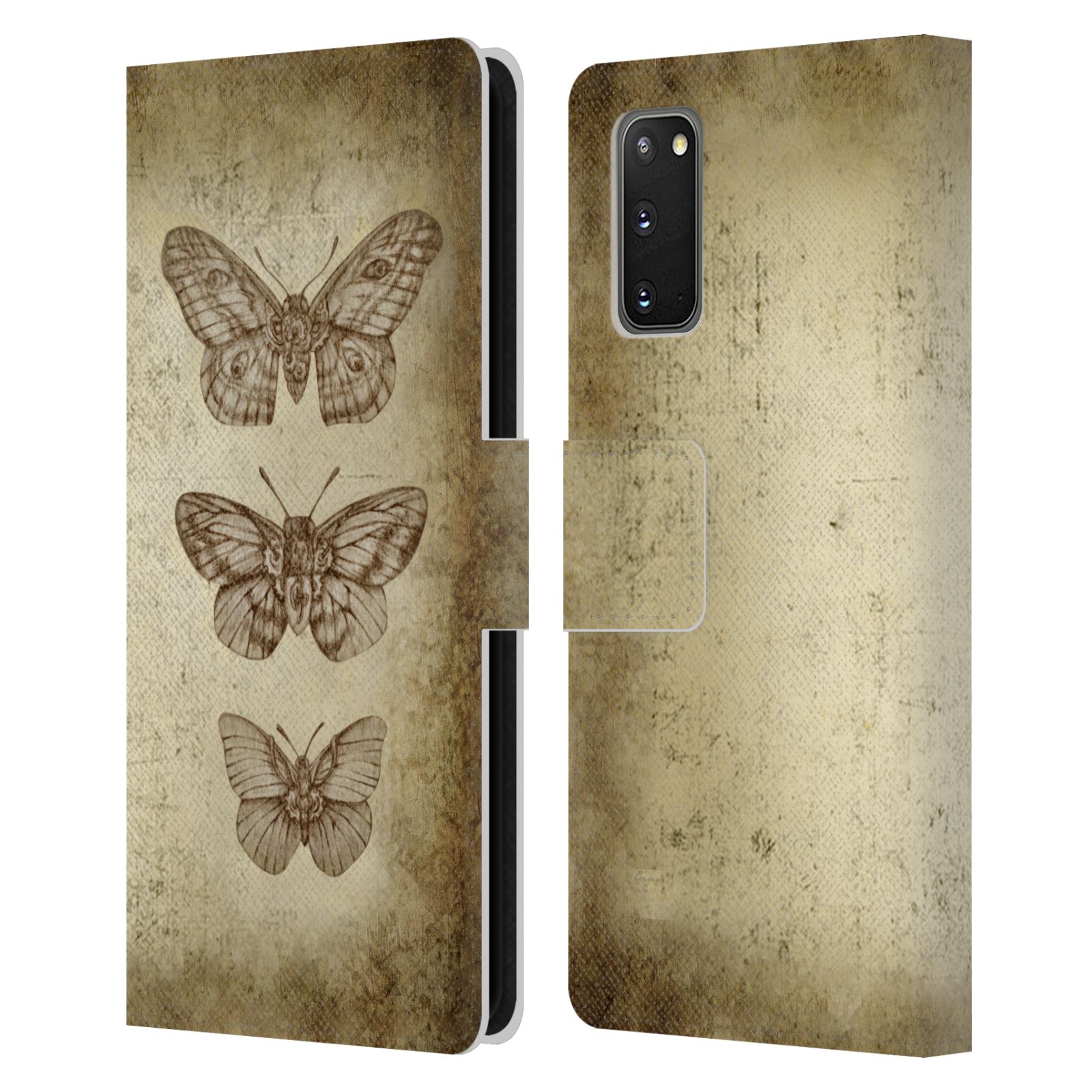 OFFICIAL BRIGID ASHWOOD WINGED THINGS LEATHER BOOK CASE FOR SAMSUNG PHONES 1 - Picture 11 of 18