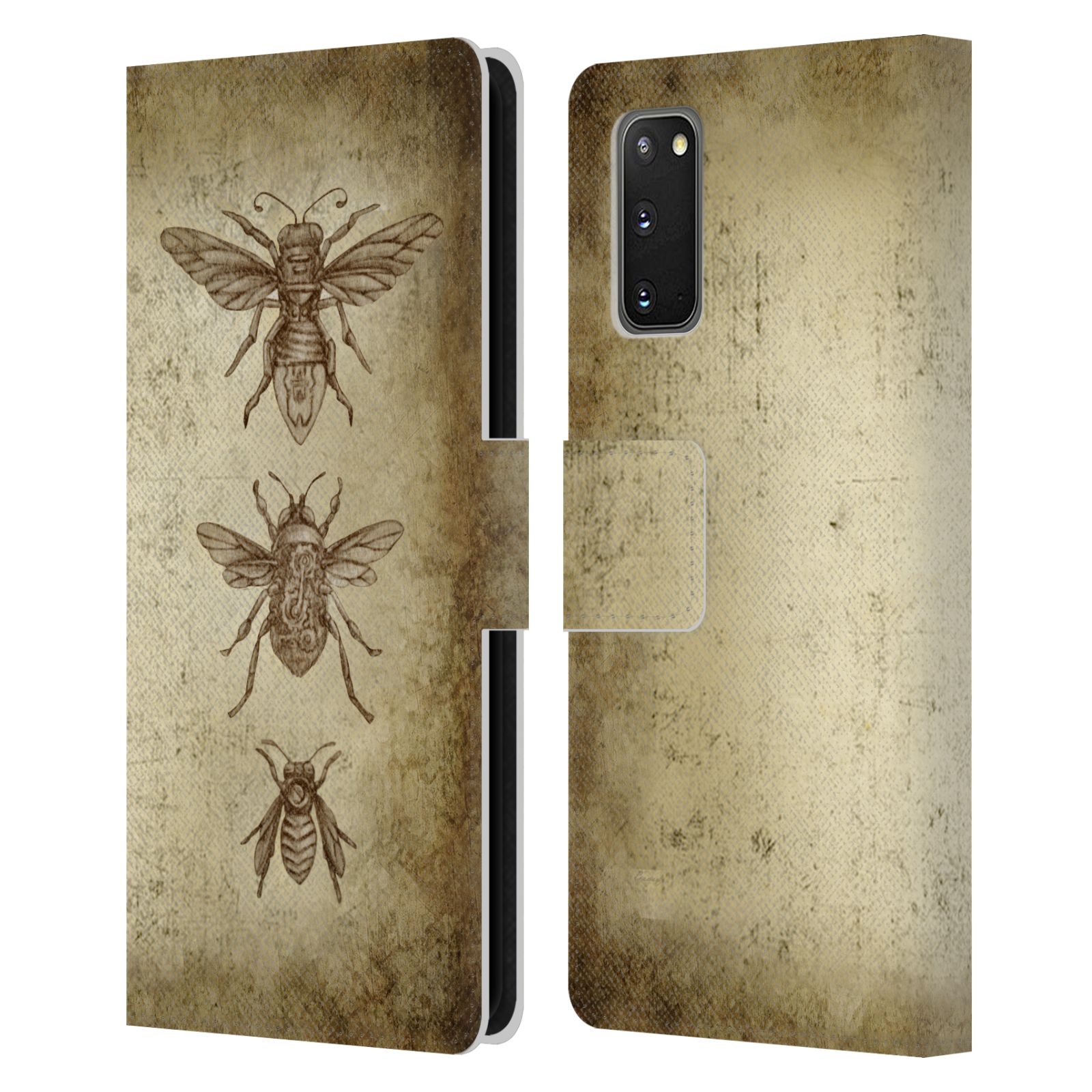 OFFICIAL BRIGID ASHWOOD WINGED THINGS LEATHER BOOK CASE FOR SAMSUNG PHONES 1 - Picture 12 of 18