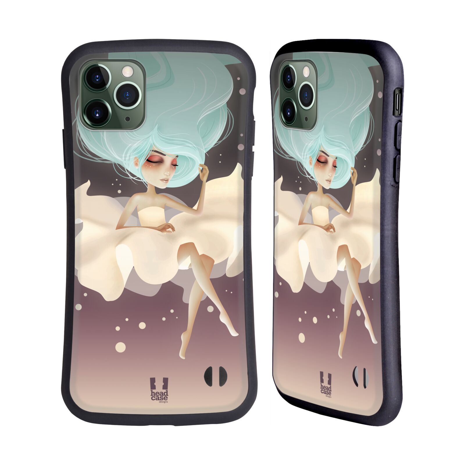 HEAD CASE DESIGNS BEAUTIFUL MELANCHOLIA HYBRID CASE FOR APPLE iPHONES PHONES - Picture 8 of 10