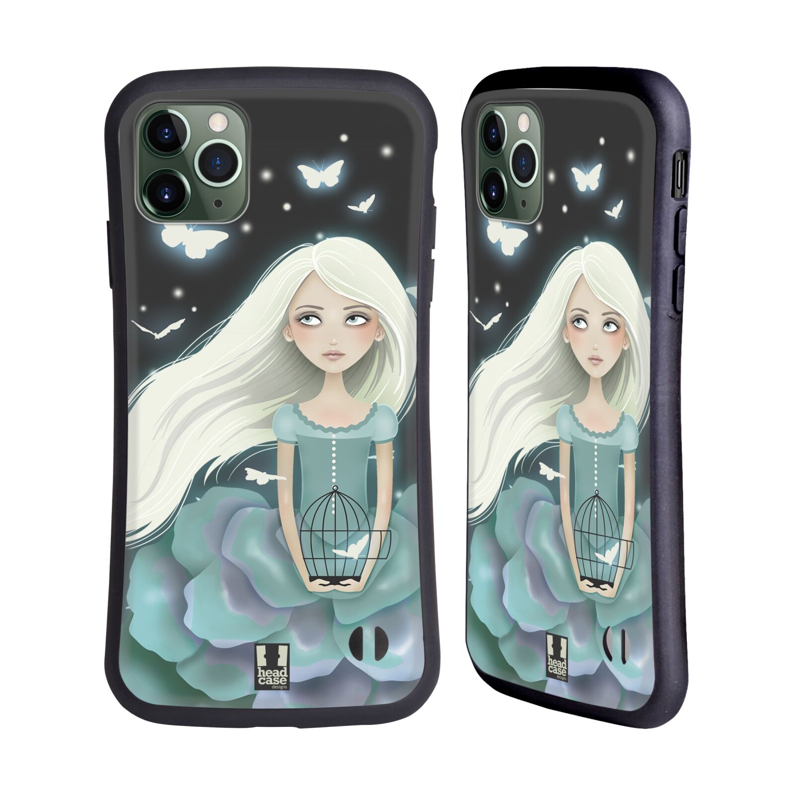 HEAD CASE DESIGNS BEAUTIFUL MELANCHOLIA HYBRID CASE FOR APPLE iPHONES PHONES - Picture 9 of 10