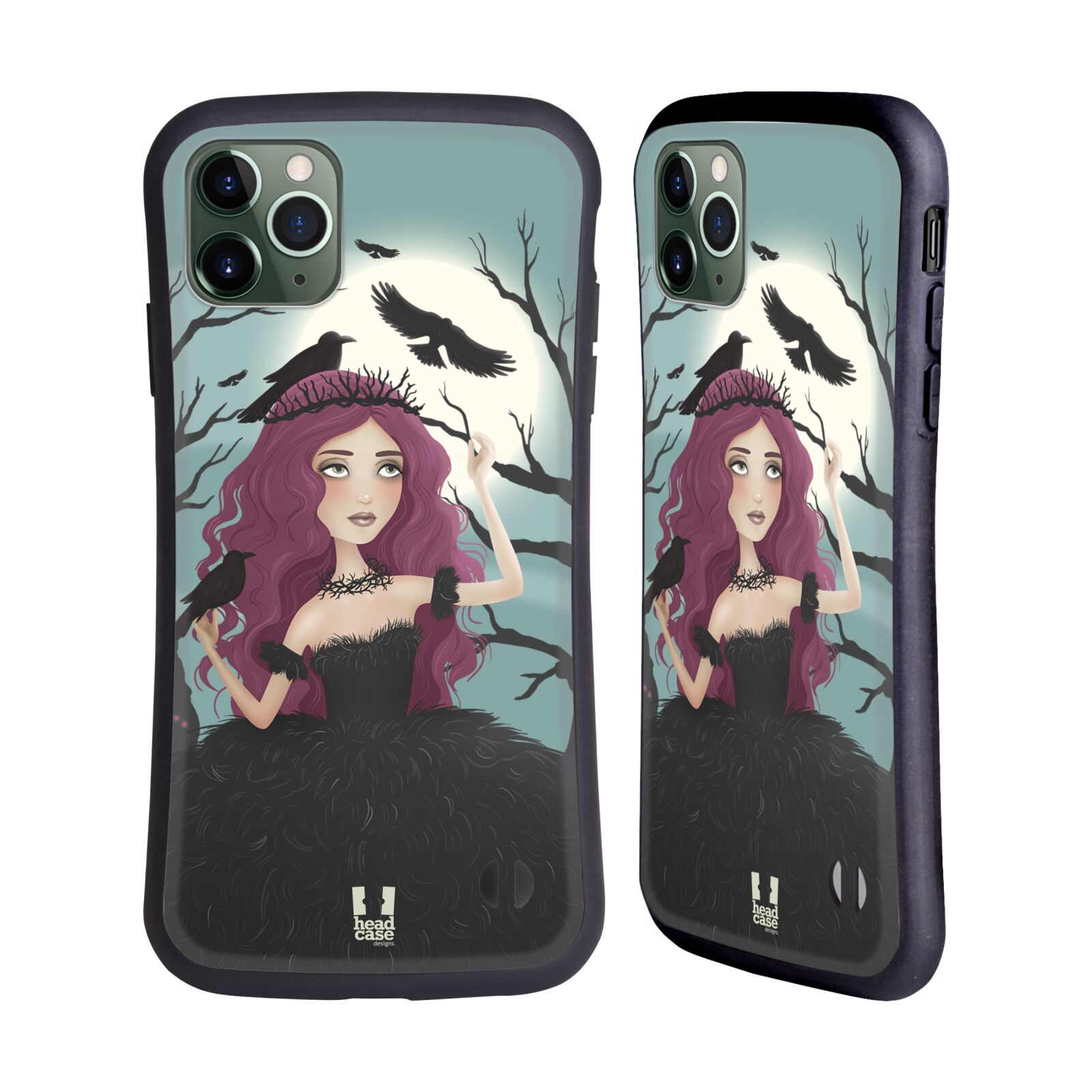 HEAD CASE DESIGNS BEAUTIFUL MELANCHOLIA HYBRID CASE FOR APPLE iPHONES PHONES - Picture 10 of 10