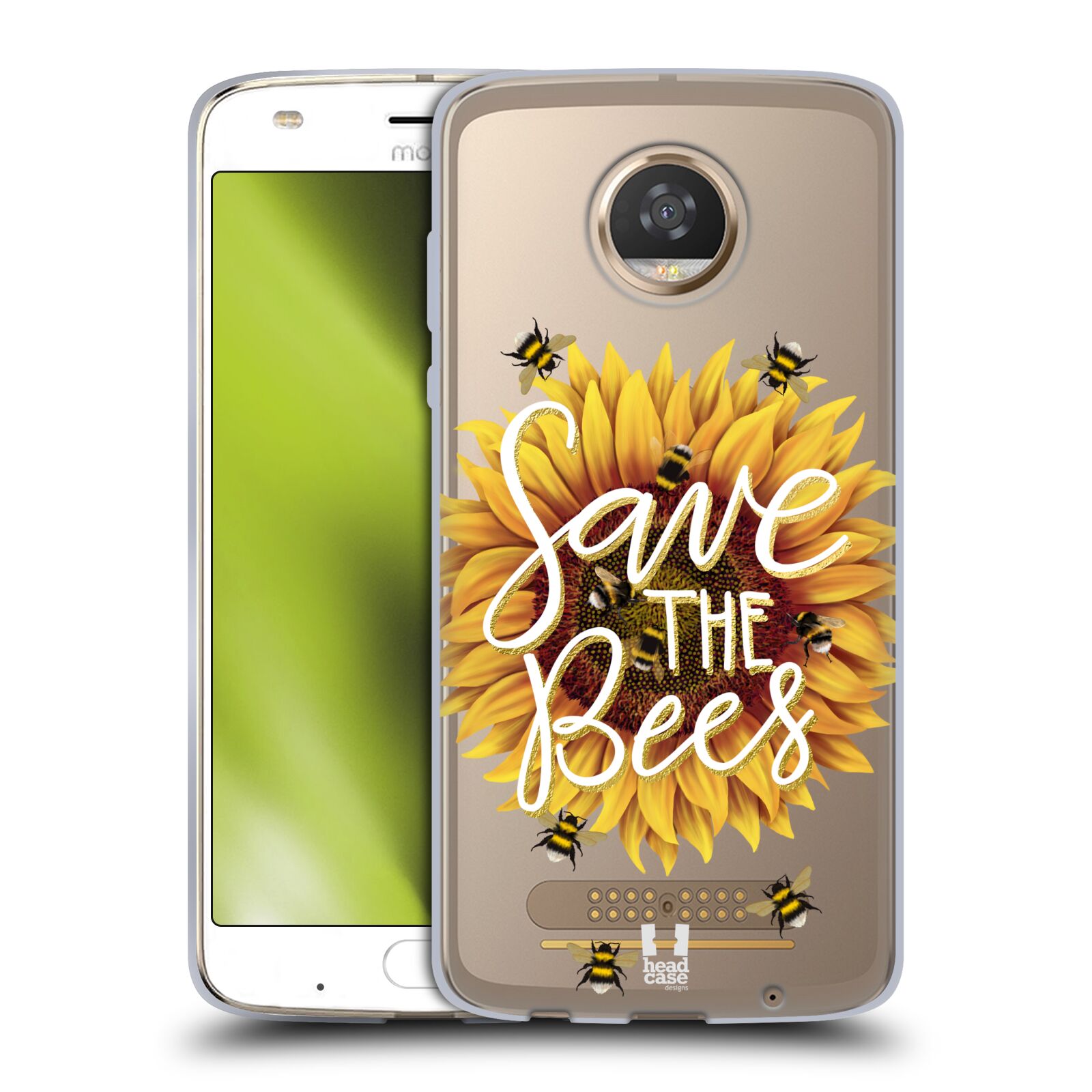 HEAD CASE DESIGNS BEES SOFT GEL CASE & WALLPAPER FOR MOTOROLA PHONES - Picture 10 of 10