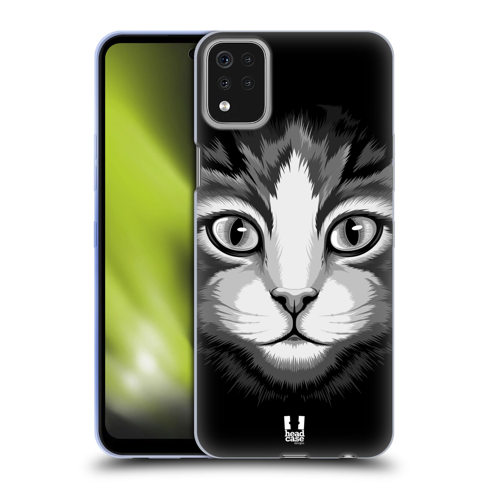 HEAD CASE DESIGNS BIG FACE ILLUSTRATED 2 SOFT GEL CASE FOR LG PHONES 1 - 第 8/8 張圖片