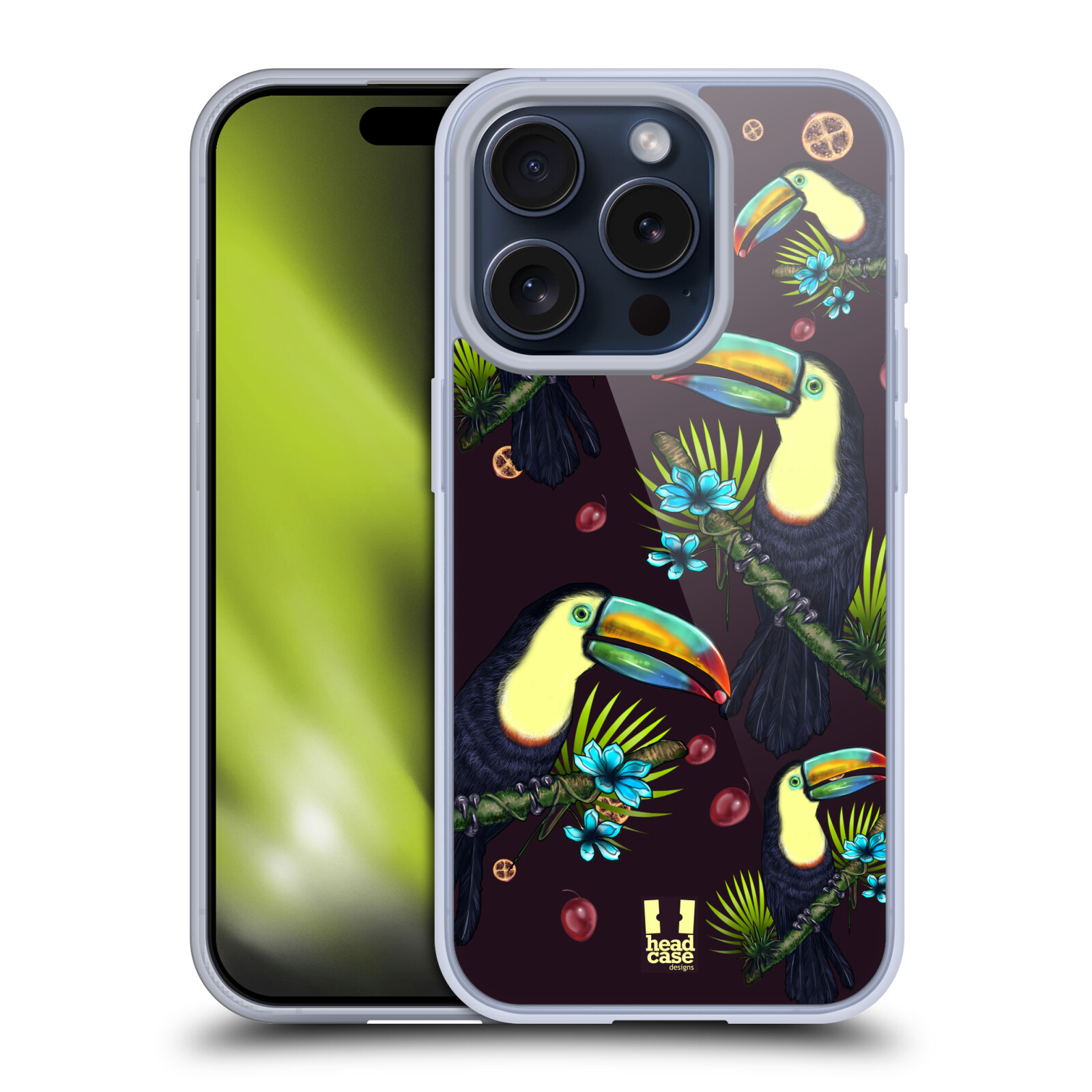 HEAD CASE DESIGNS OISEAU ET FRUIT ÉTUI COQUE EN GEL POUR APPLE iPHONE TÉLÉPHONES - Photo 12 sur 12