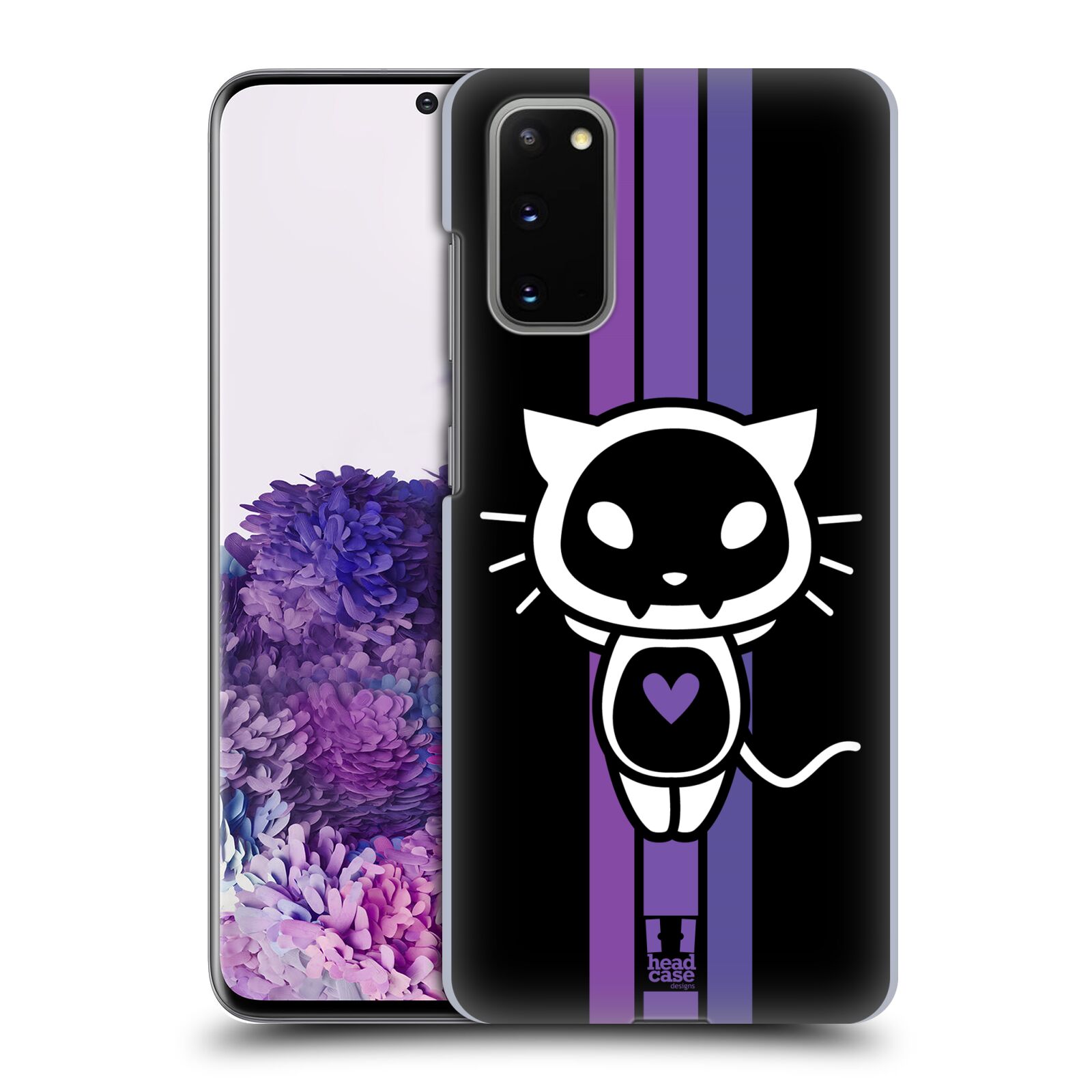 HEAD CASE DESIGNS BLACK ANIMAL SKULLS HARD BACK CASE FOR SAMSUNG PHONES 1 - Picture 10 of 10