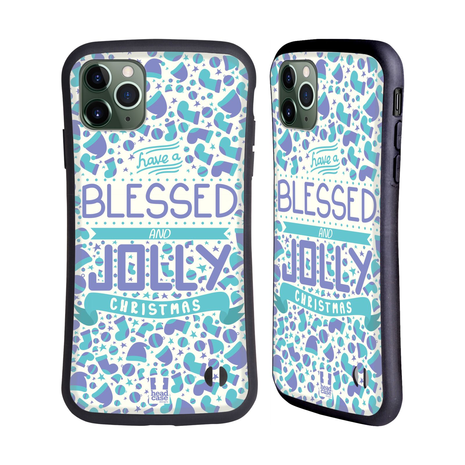 HEAD CASE DESIGNS BLESSED CHRISTMAS HYBRID CASE FOR APPLE iPHONES PHONES