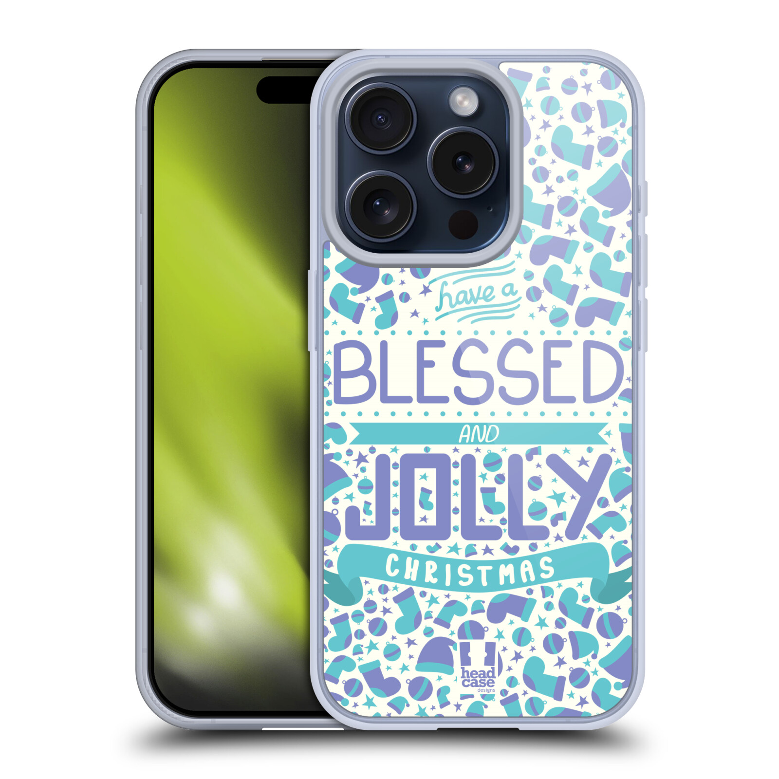 HEAD CASE DESIGNS BLESSED CHRISTMAS SOFT GEL CASE FOR APPLE iPHONE PHONES