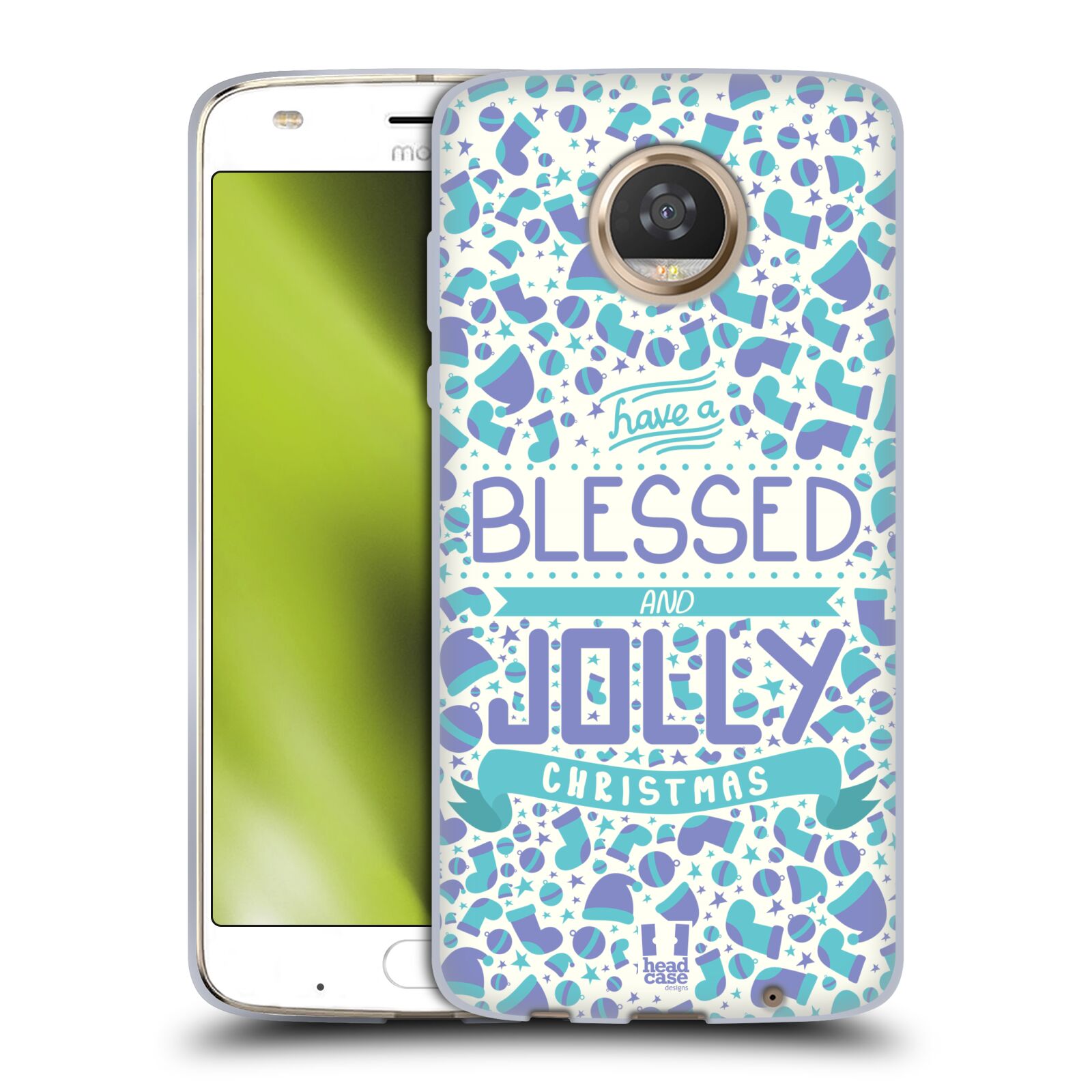 HEAD CASE DESIGNS BLESSED CHRISTMAS SOFT GEL CASE FOR MOTOROLA PHONES - Picture 8 of 12