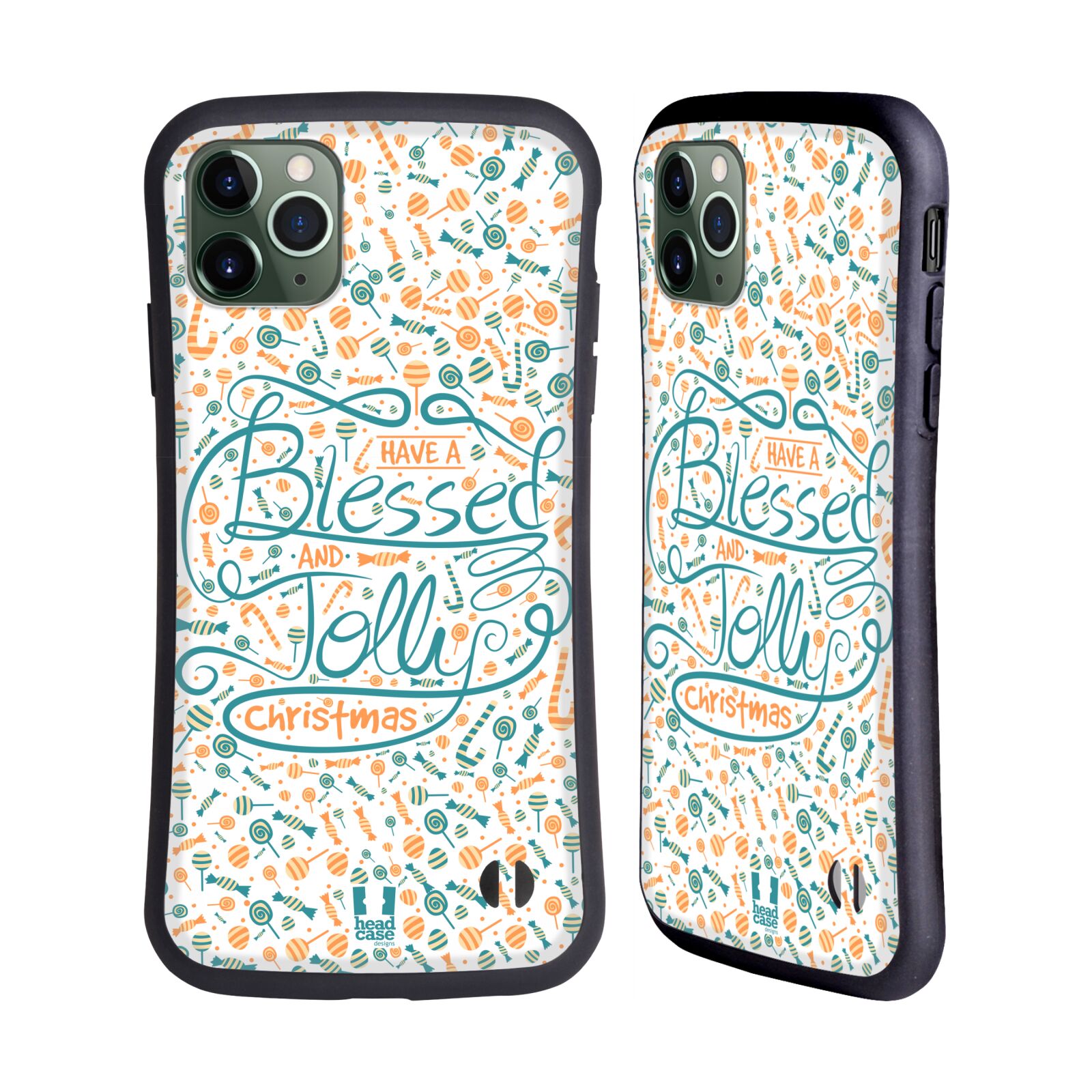 HEAD CASE DESIGNS BLESSED CHRISTMAS HYBRID CASE FOR APPLE iPHONES PHONES