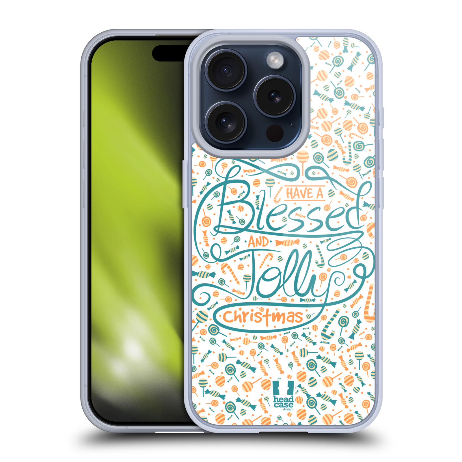 HEAD CASE DESIGNS BLESSED CHRISTMAS SOFT GEL CASE FOR APPLE iPHONE PHONES