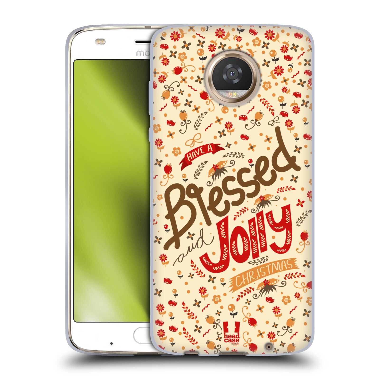 HEAD CASE DESIGNS BLESSED CHRISTMAS SOFT GEL CASE FOR MOTOROLA PHONES - Picture 10 of 12