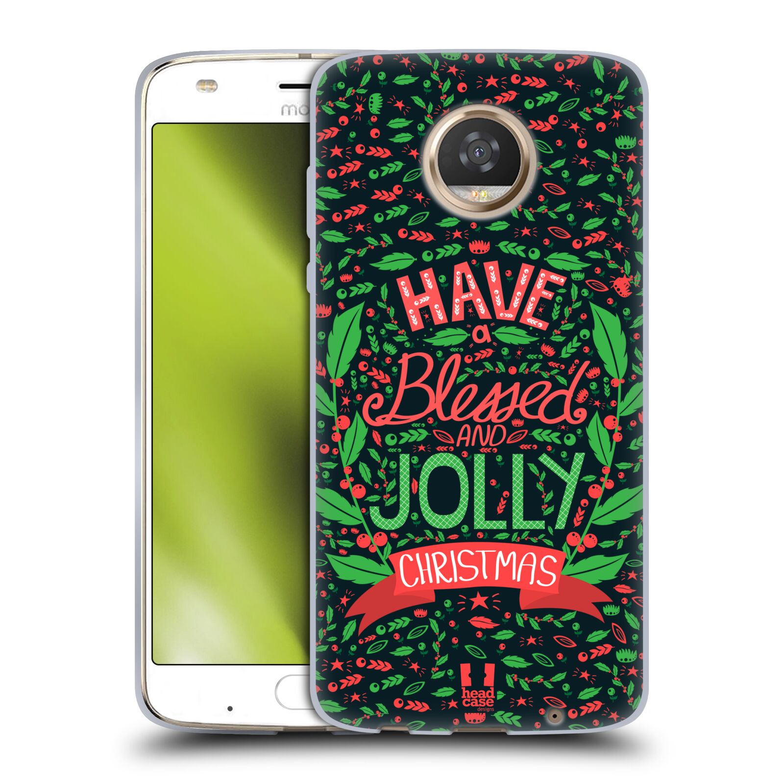 HEAD CASE DESIGNS BLESSED CHRISTMAS SOFT GEL CASE FOR MOTOROLA PHONES - Picture 11 of 12