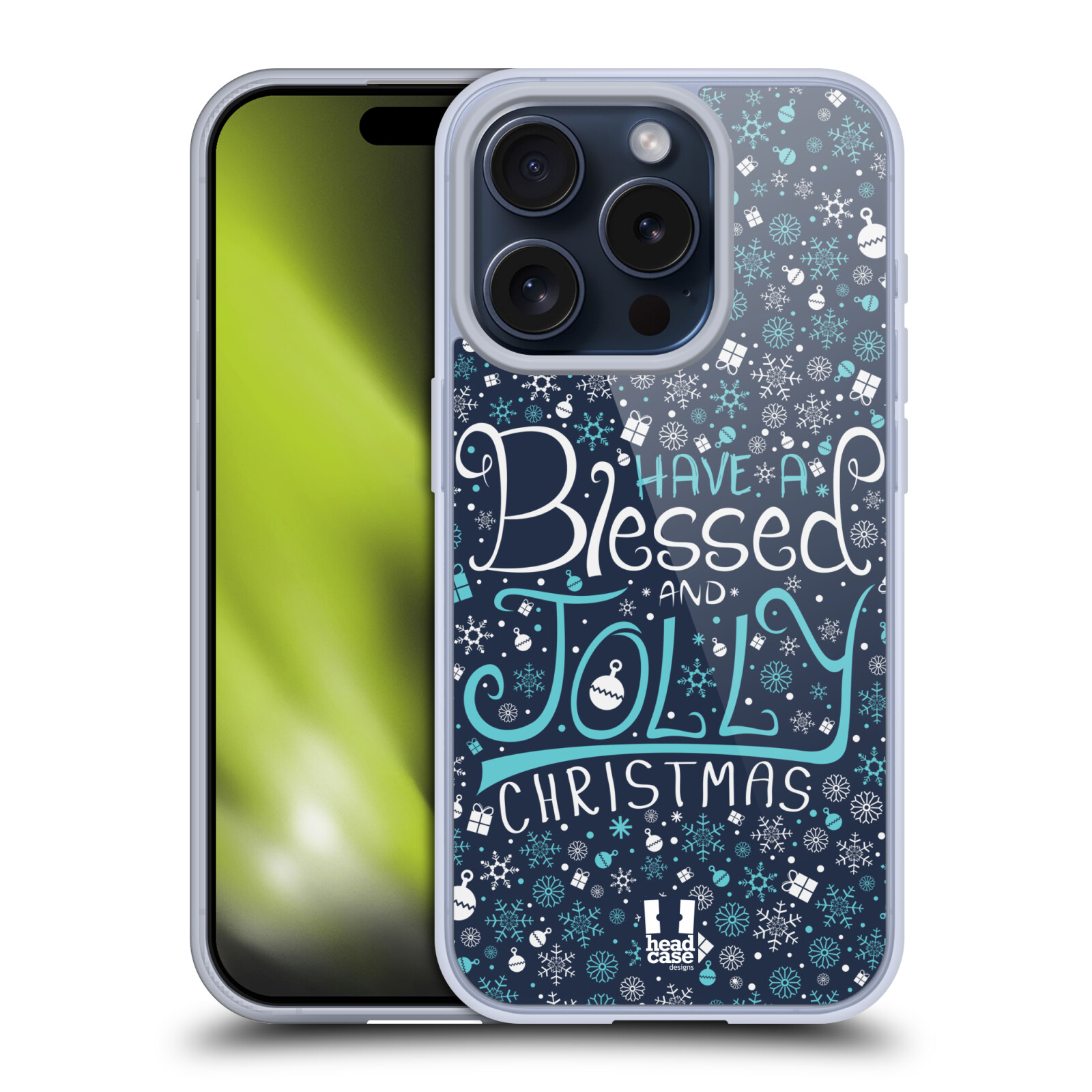 HEAD CASE DESIGNS BLESSED CHRISTMAS SOFT GEL CASE FOR APPLE iPHONE PHONES