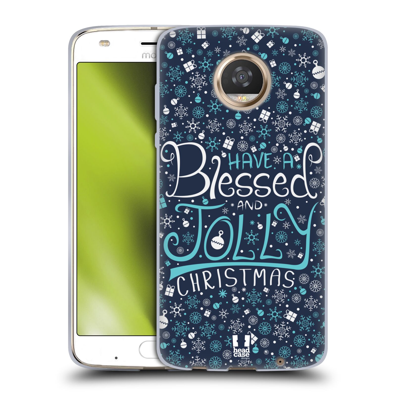HEAD CASE DESIGNS BLESSED CHRISTMAS SOFT GEL CASE FOR MOTOROLA PHONES - Picture 12 of 12