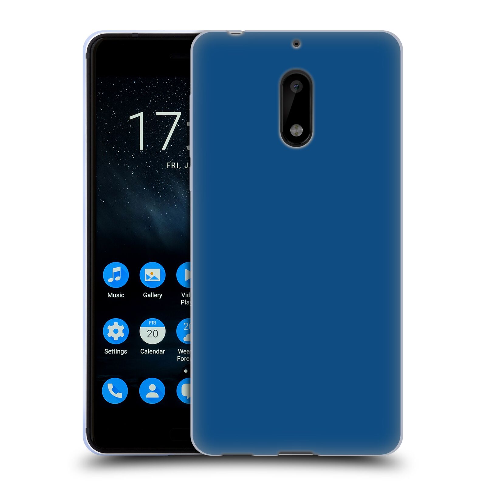 FUNDA GEL SUAVE HEAD CASE DESIGNS COLORES BLOQUES PARA TELÉFONOS NOKIA 1 - Imagen 9 de 17