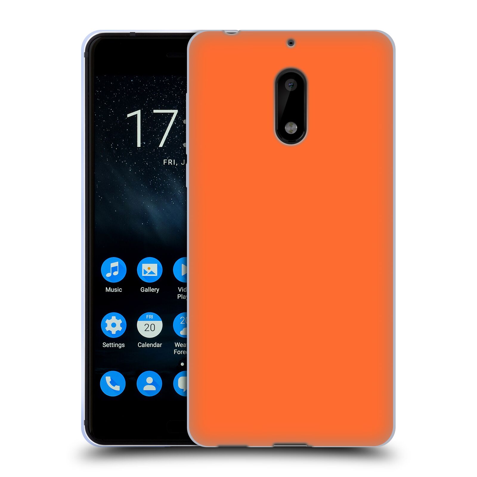 FUNDA GEL SUAVE HEAD CASE DESIGNS COLORES BLOQUES PARA TELÉFONOS NOKIA 1 - Imagen 12 de 17