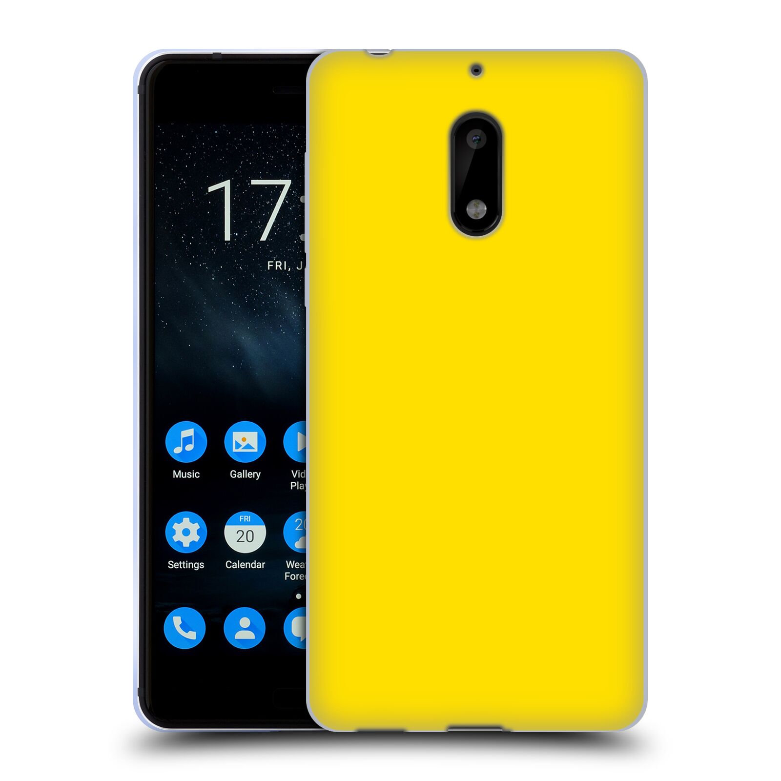 FUNDA GEL SUAVE HEAD CASE DESIGNS COLORES BLOQUES PARA TELÉFONOS NOKIA 1 - Imagen 17 de 17