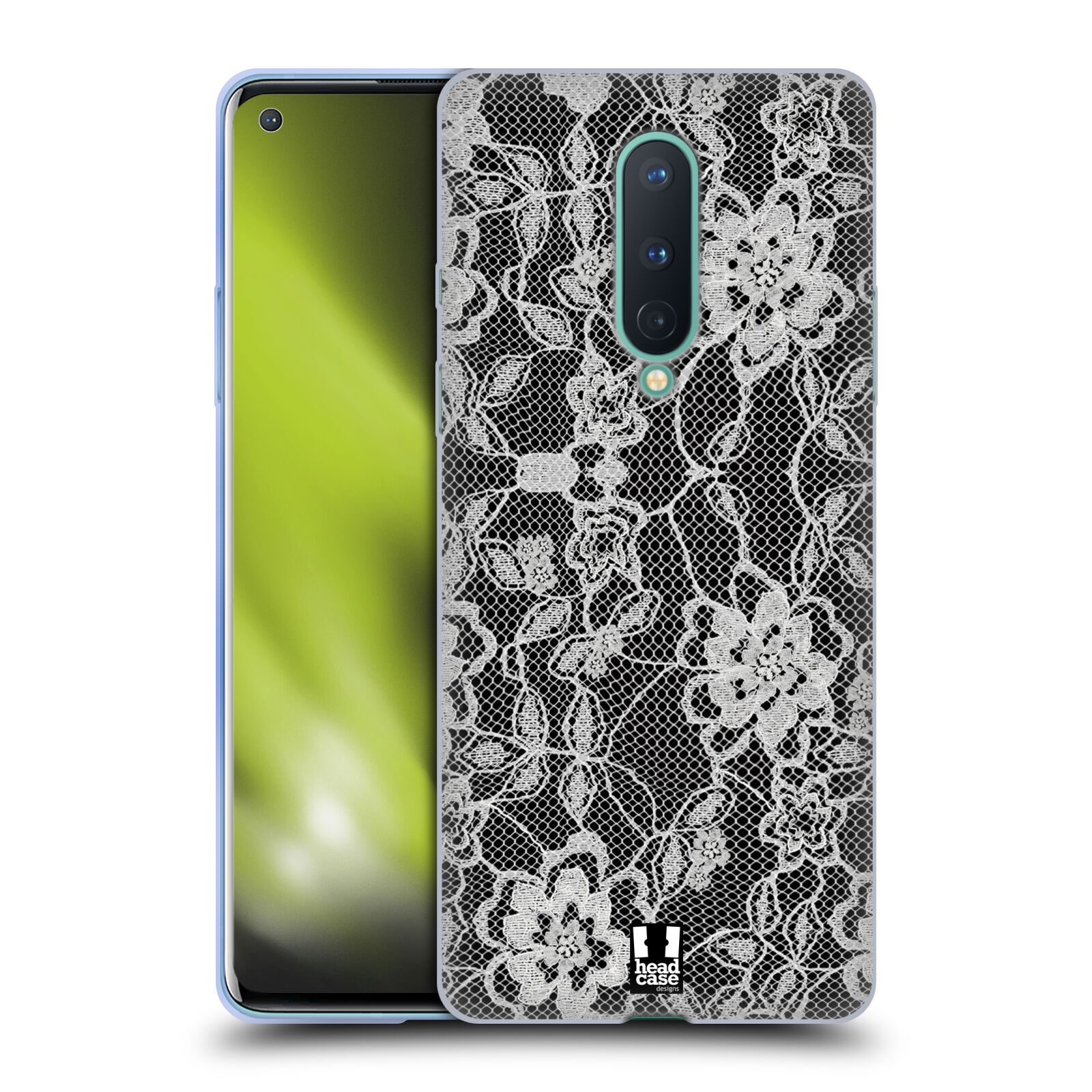 FUNDA HEAD CASE DESIGNS DE GEL SUAVE DE PUNTA NEGRA PARA TELÉFONOS MÓVILES GOOGLE ONEPLUS - Imagen 9 de 10