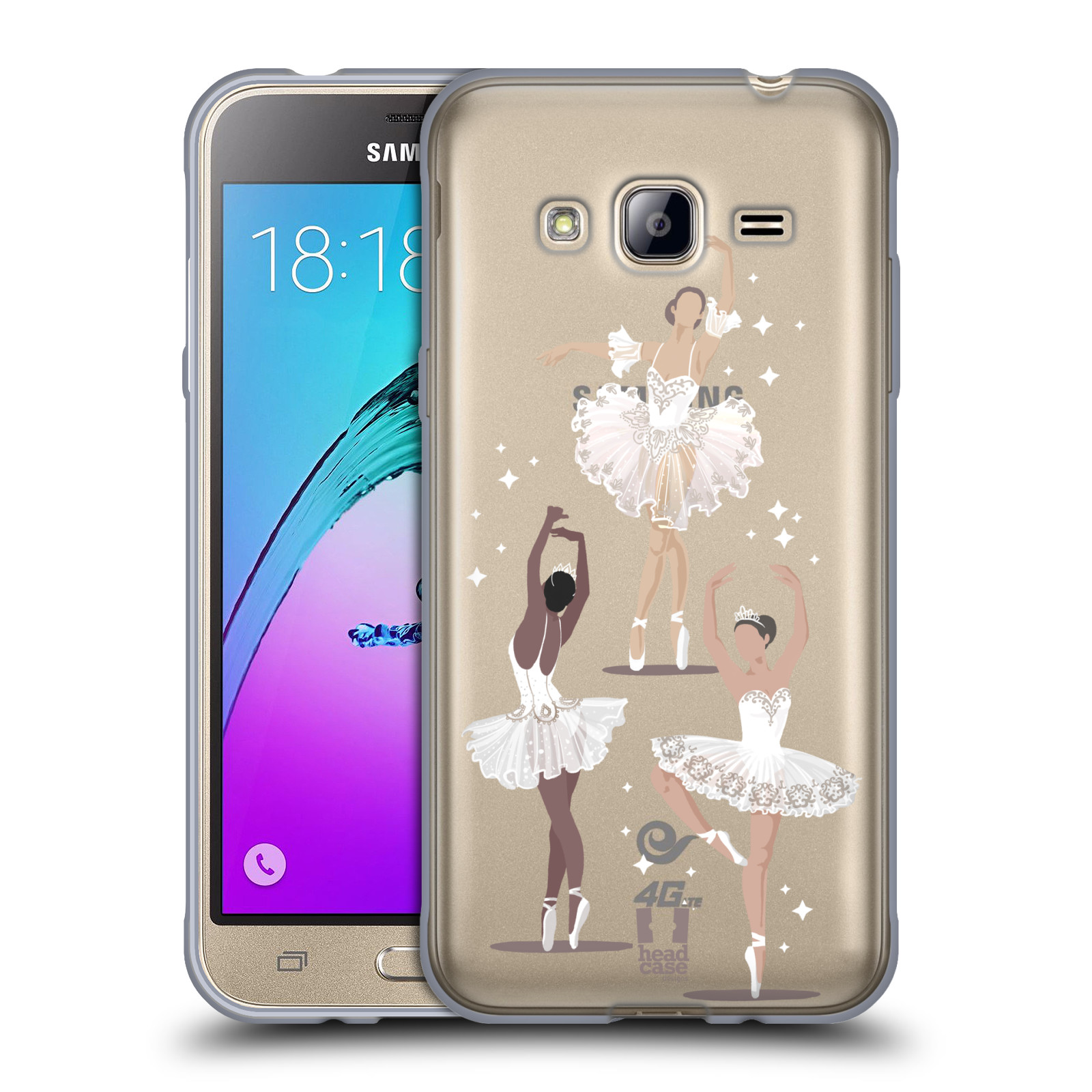FUNDA HEAD CASE DESIGNS CON DIBUJO DE BAILARINAS DE GEL SUAVE PARA TELÉFONOS SAMSUNG 3 - Imagen 8 de 11