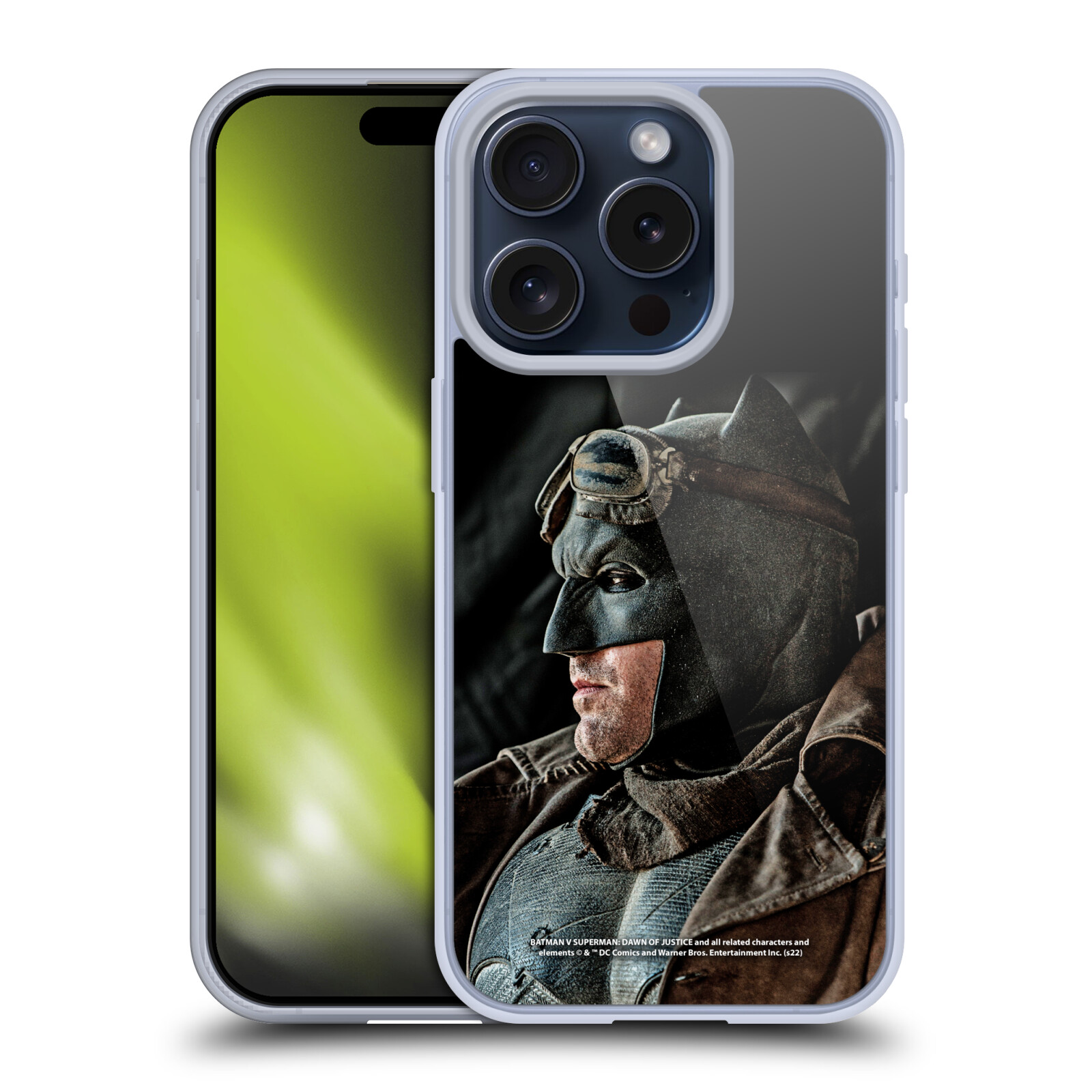 OFFICIAL BATMAN V SUPERMAN GRAPHICS SOFT GEL CASE FOR APPLE iPHONE PHONES - Picture 8 of 13
