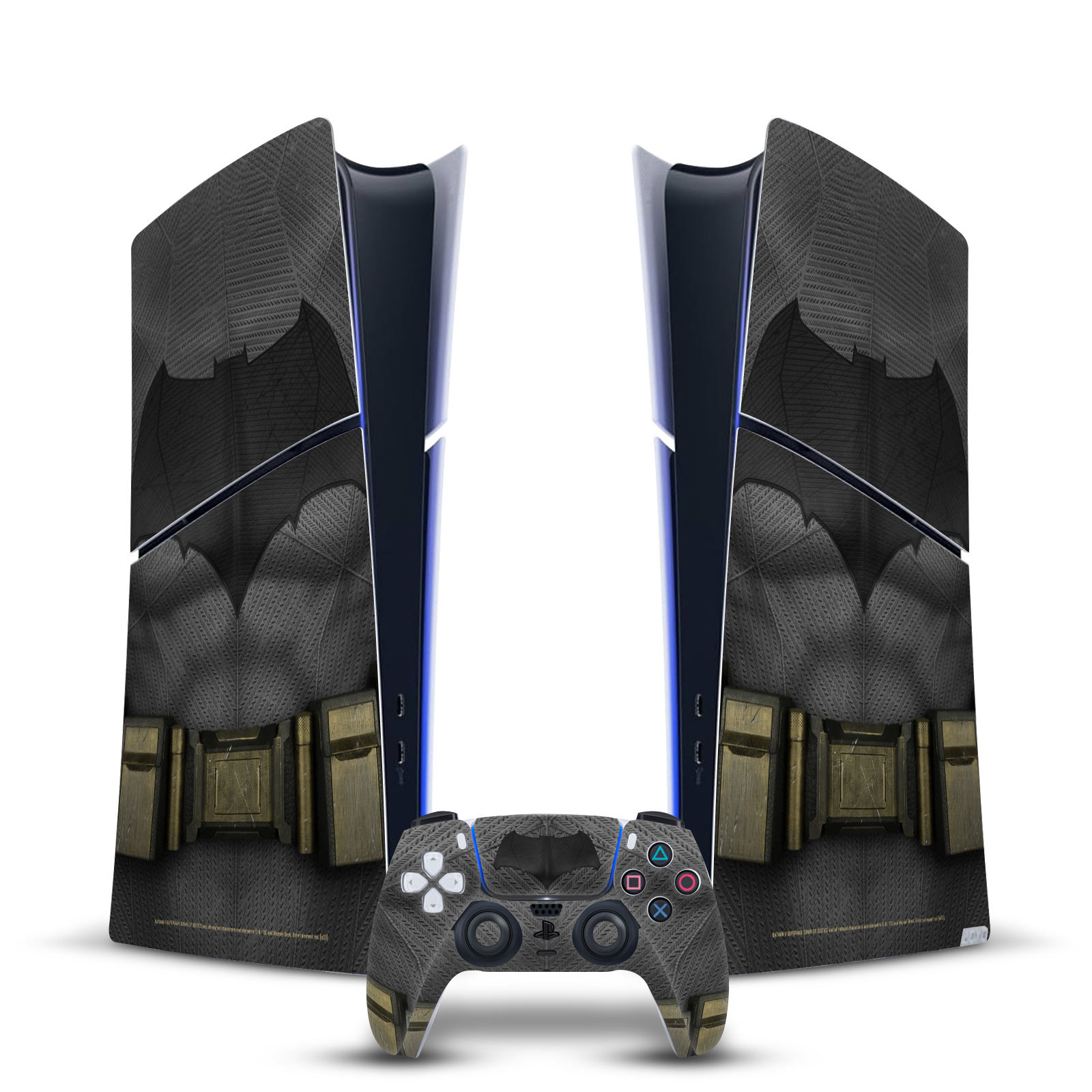 BATMAN V SUPERMAN: DAWN JUSTICE SKIN PS5 SLIM DIGITAL EDITION CONSOLE CONTROLLER