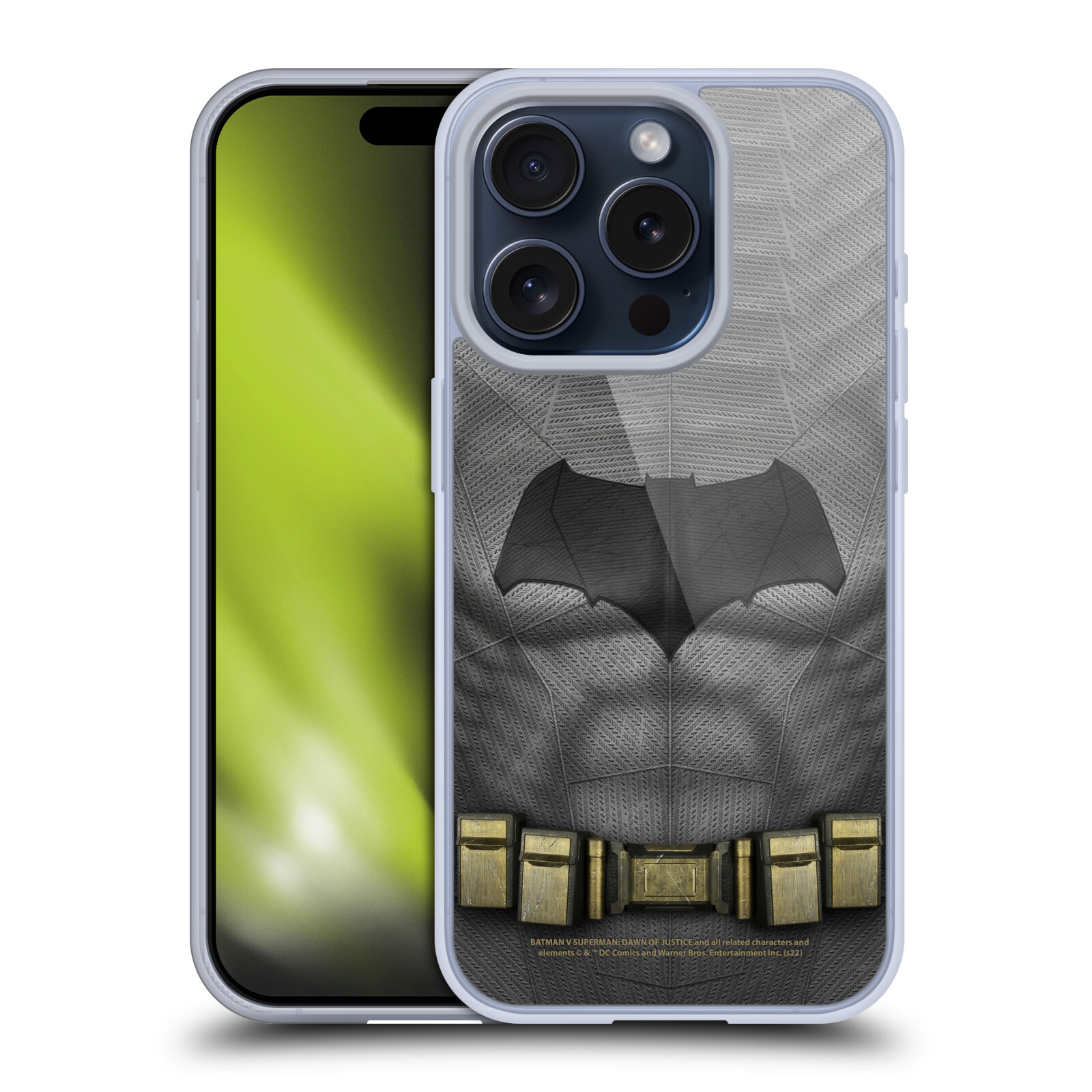 OFFICIAL BATMAN V SUPERMAN GRAPHICS SOFT GEL CASE FOR APPLE iPHONE PHONES - Picture 9 of 13