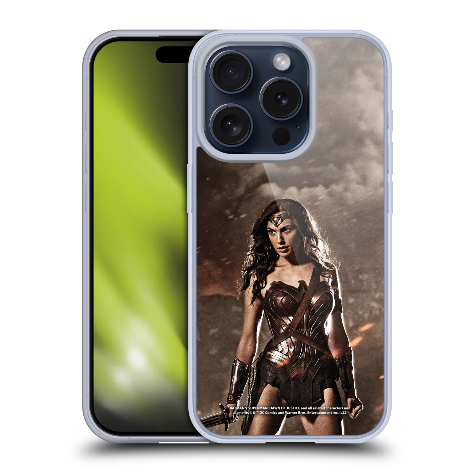 OFFICIAL BATMAN V SUPERMAN GRAPHICS SOFT GEL CASE FOR APPLE iPHONE PHONES - Picture 13 of 13