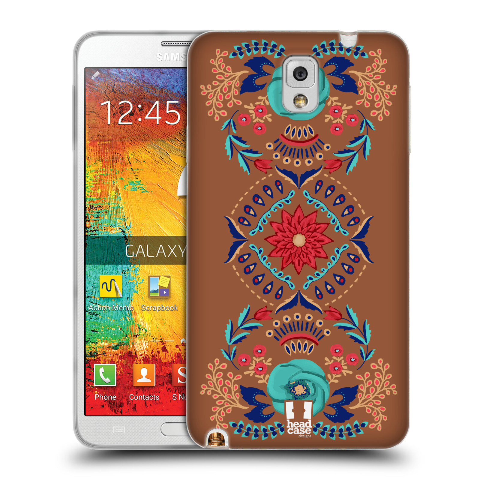 HEAD CASE DESIGNS BÖHMISCHER BLUMENDRUCK GEL HANDYHÜLLE FÜR SAMSUNG HANDYS 2 - Picture 8 of 10