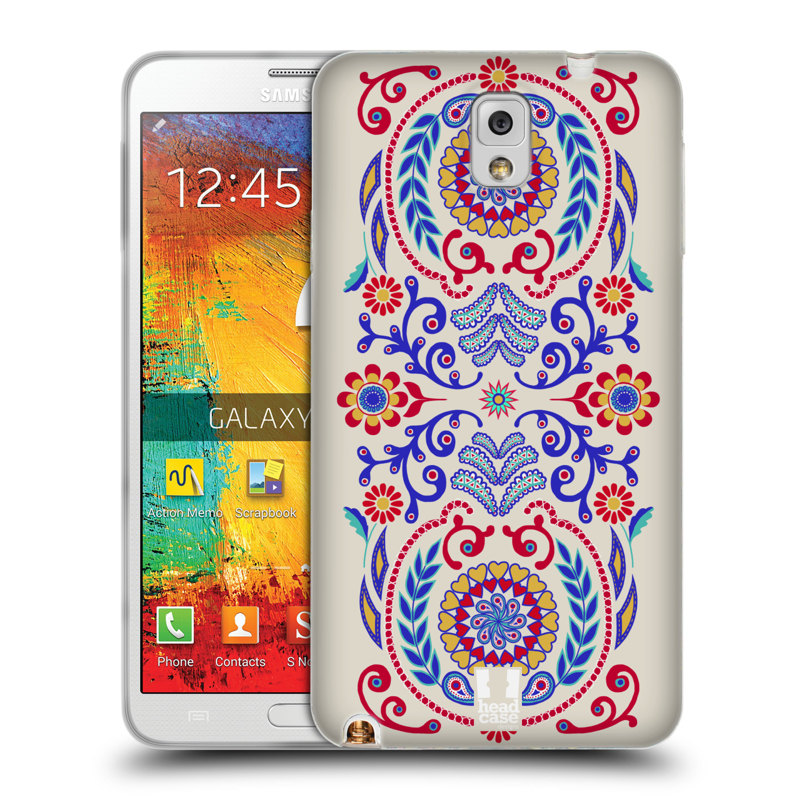 HEAD CASE DESIGNS BÖHMISCHER BLUMENDRUCK GEL HANDYHÜLLE FÜR SAMSUNG HANDYS 2 - Picture 9 of 10