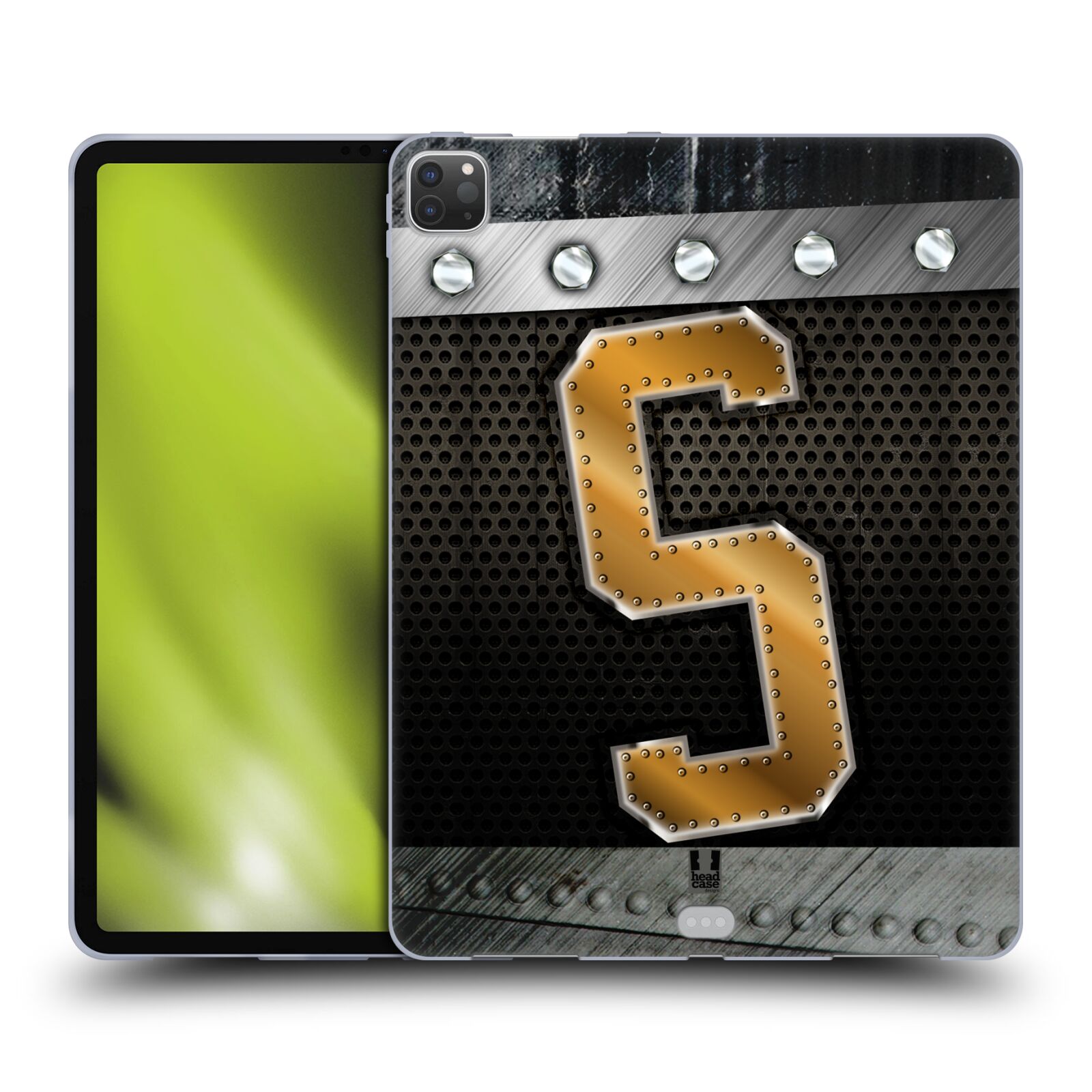 FUNDA HEAD CASE DESIGNS CON INICIALES ATORNILLADAS GEL SUAVE PARA SAMSUNG KINDLE APPLE - Imagen 12 de 12