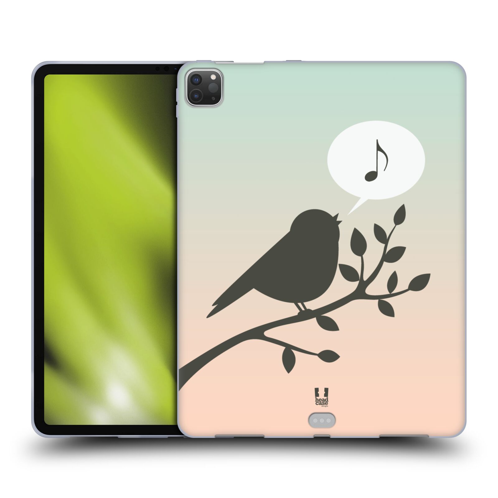 HEAD CASE DESIGNS BIRDS OF MUSIC SOFT GEL CASE FOR APPLE SAMSUNG KINDLE - Picture 10 of 10