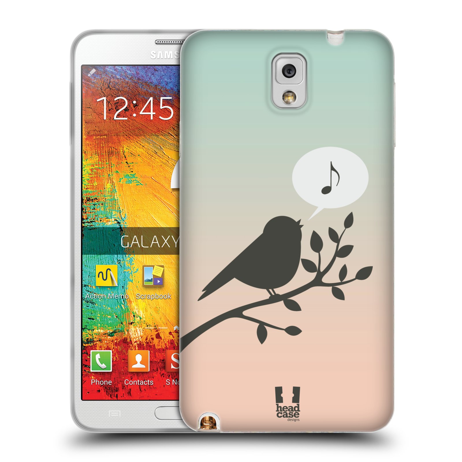 HEAD CASE DESIGNS BIRDS OF MUSIC-SOFT-GEL-SCHUTZHÜLLE FÜR SAMSUNG HANDYS 2 - Bild 10 von 10