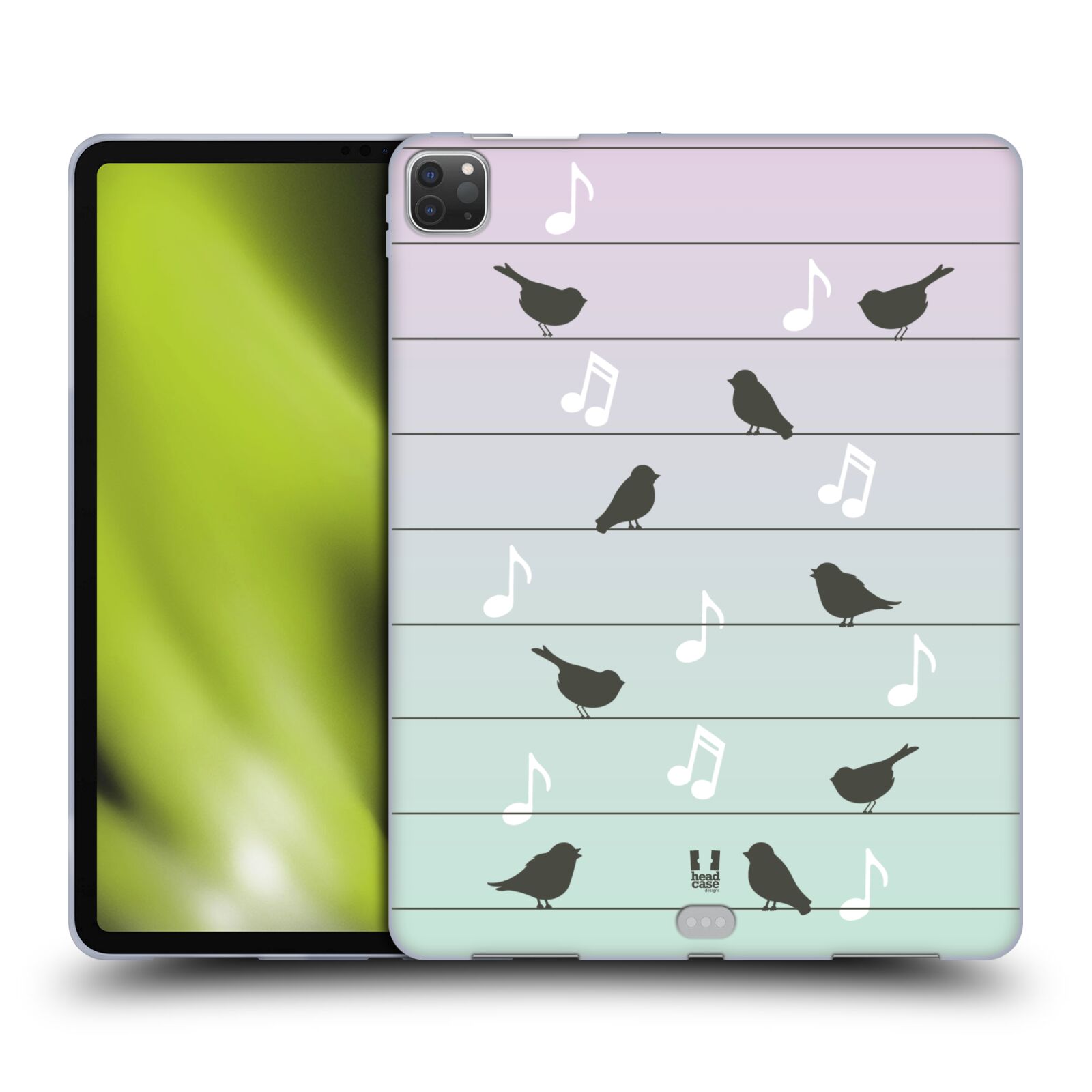 HEAD CASE DESIGNS BIRDS OF MUSIC SOFT GEL CASE FOR APPLE SAMSUNG KINDLE - Picture 9 of 10