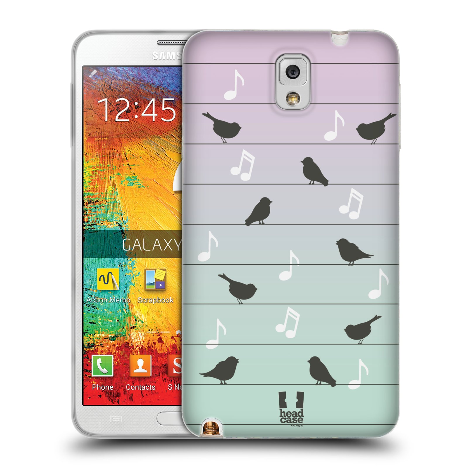 HEAD CASE DESIGNS BIRDS OF MUSIC-SOFT-GEL-SCHUTZHÜLLE FÜR SAMSUNG HANDYS 2 - Bild 9 von 10