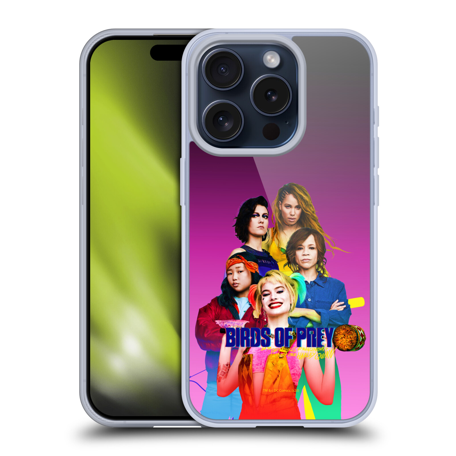 BIRDS OF PREY DC COMICS HARLEY QUINN ART SOFT GEL CASE FOR APPLE iPHONE PHONES - Picture 8 of 14