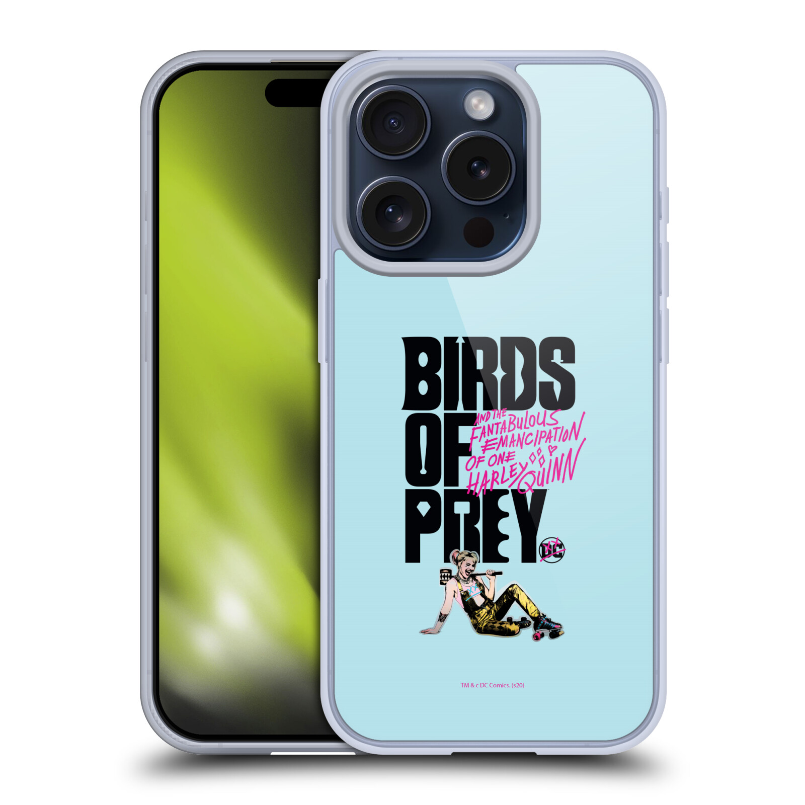 BIRDS OF PREY DC COMICS HARLEY QUINN ART SOFT GEL CASE FOR APPLE iPHONE PHONES - Picture 10 of 14