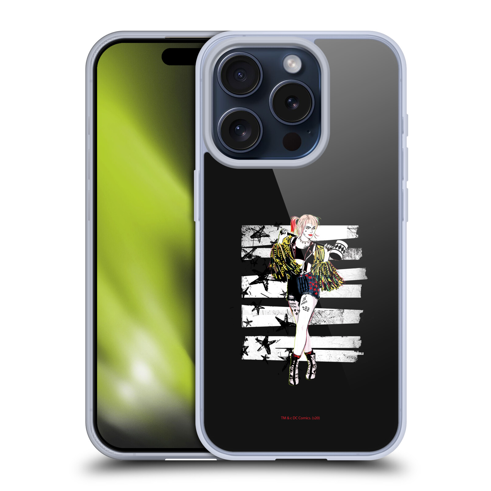 BIRDS OF PREY DC COMICS HARLEY QUINN ART SOFT GEL CASE FOR APPLE iPHONE PHONES - Picture 13 of 14