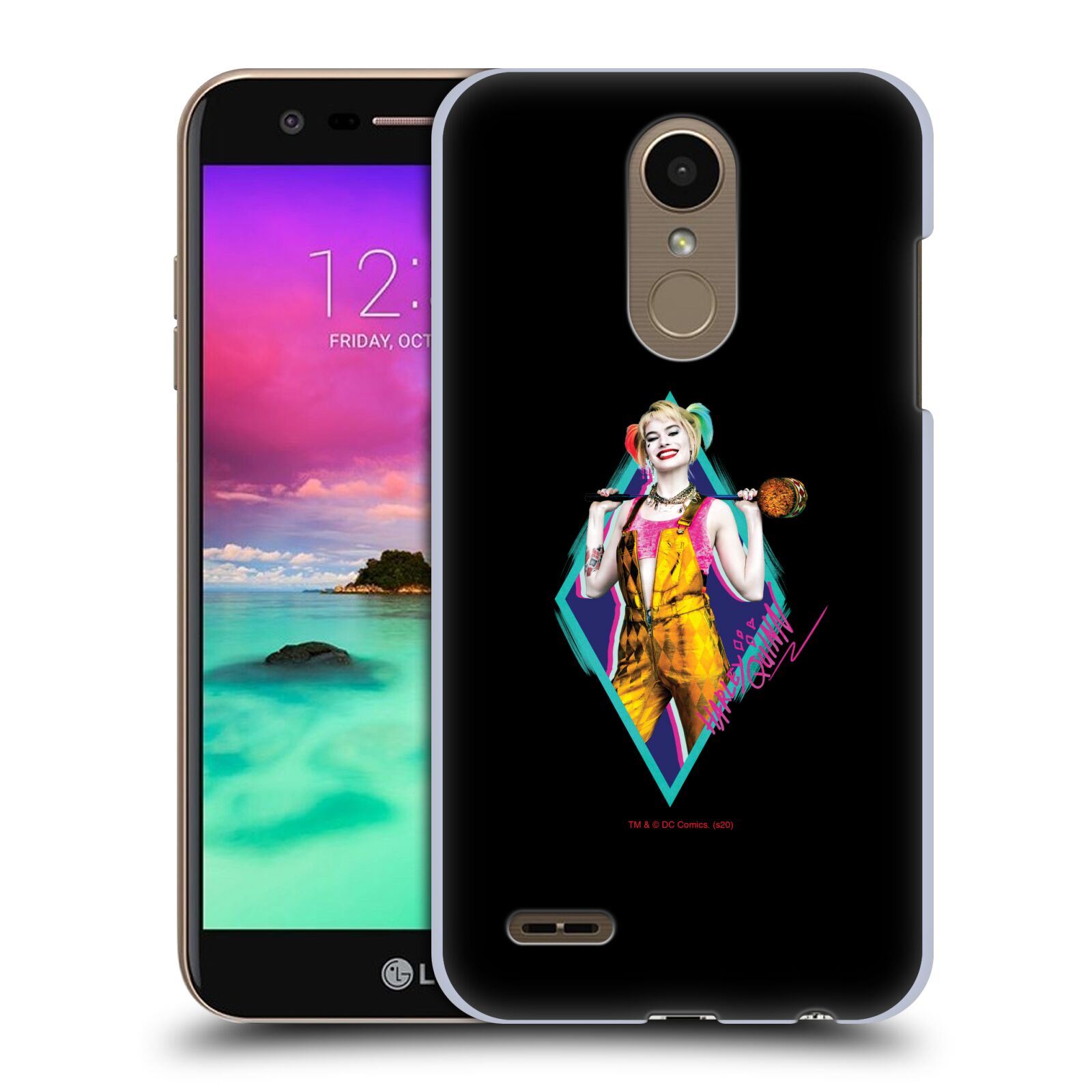 OFFICIAL BIRDS OF PREY DC COMICS HARLEY QUINN HARD BACK CASE FOR LG PHONES 1 - 第 9/10 張圖片