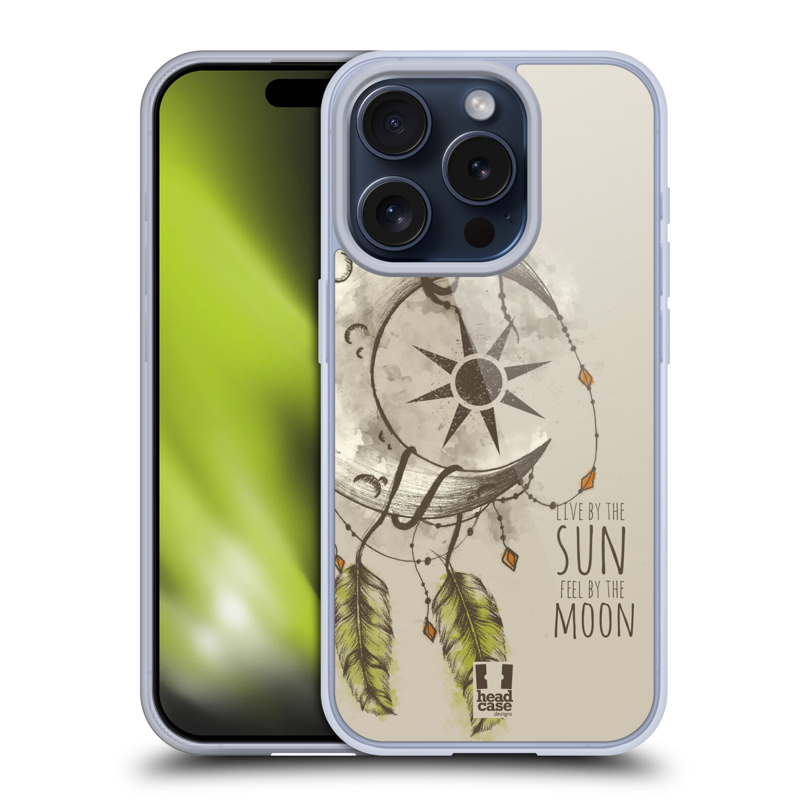 FUNDA HEAD CASE DESIGNS CON DIBUJO DE GEL SUAVE SOUL BOHEMIO PARA TELÉFONOS iPHONE DE APPLE - Imagen 12 de 12