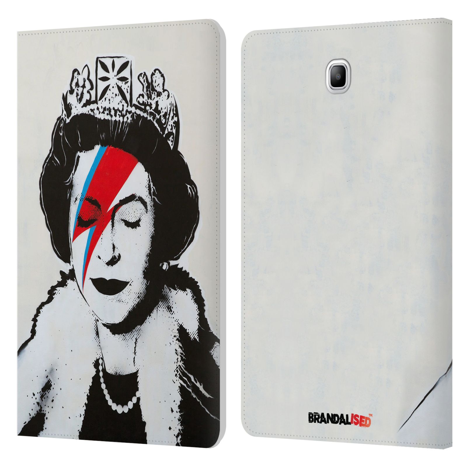 OFFICIAL BRANDALISED WALL ART LEATHER BOOK CASE FOR SAMSUNG GALAXY