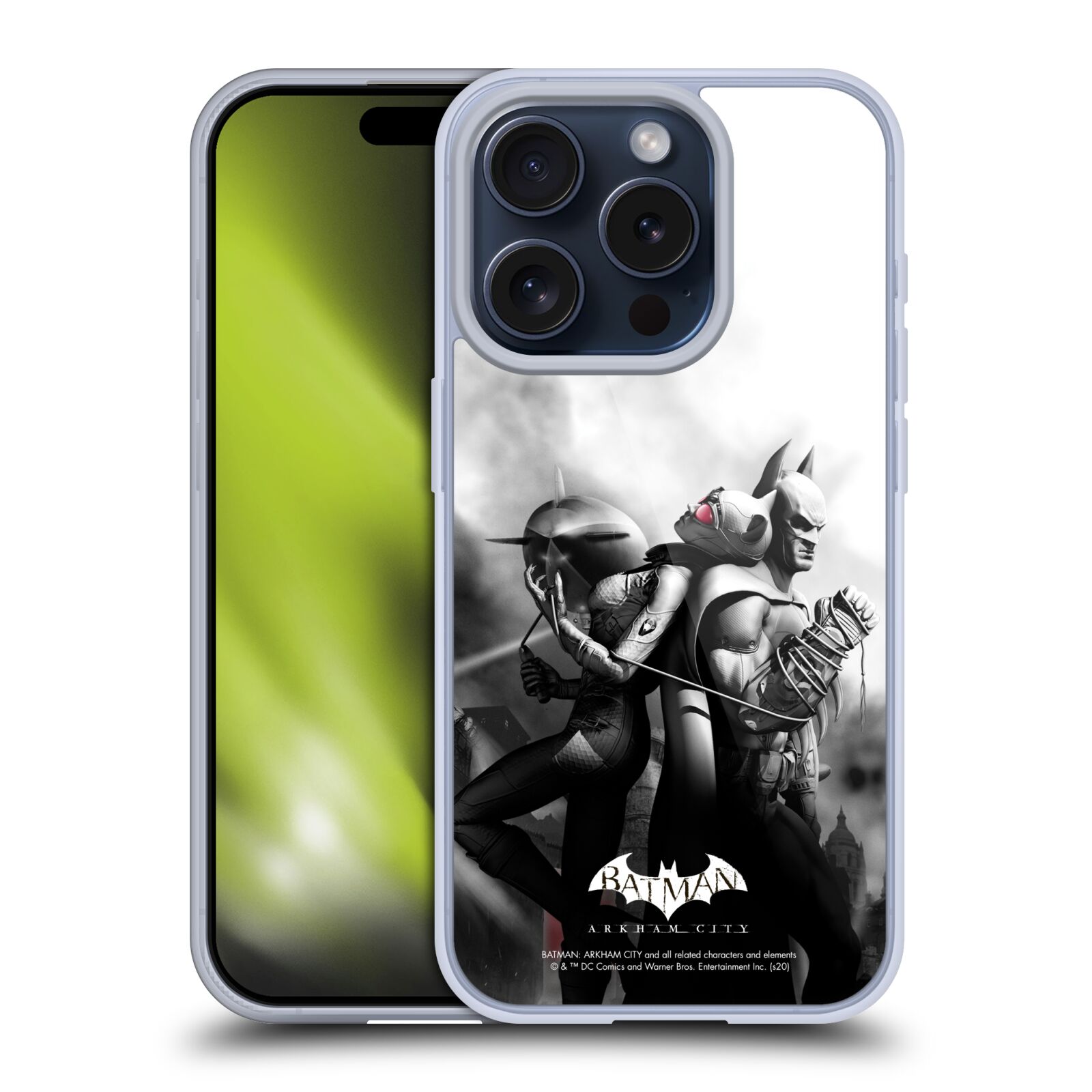 BATMAN ARKHAM CITY KEY ART GEL CASE COMPATIBLE WITH APPLE iPHONE PHONES/MAGSAFE - Picture 9 of 12