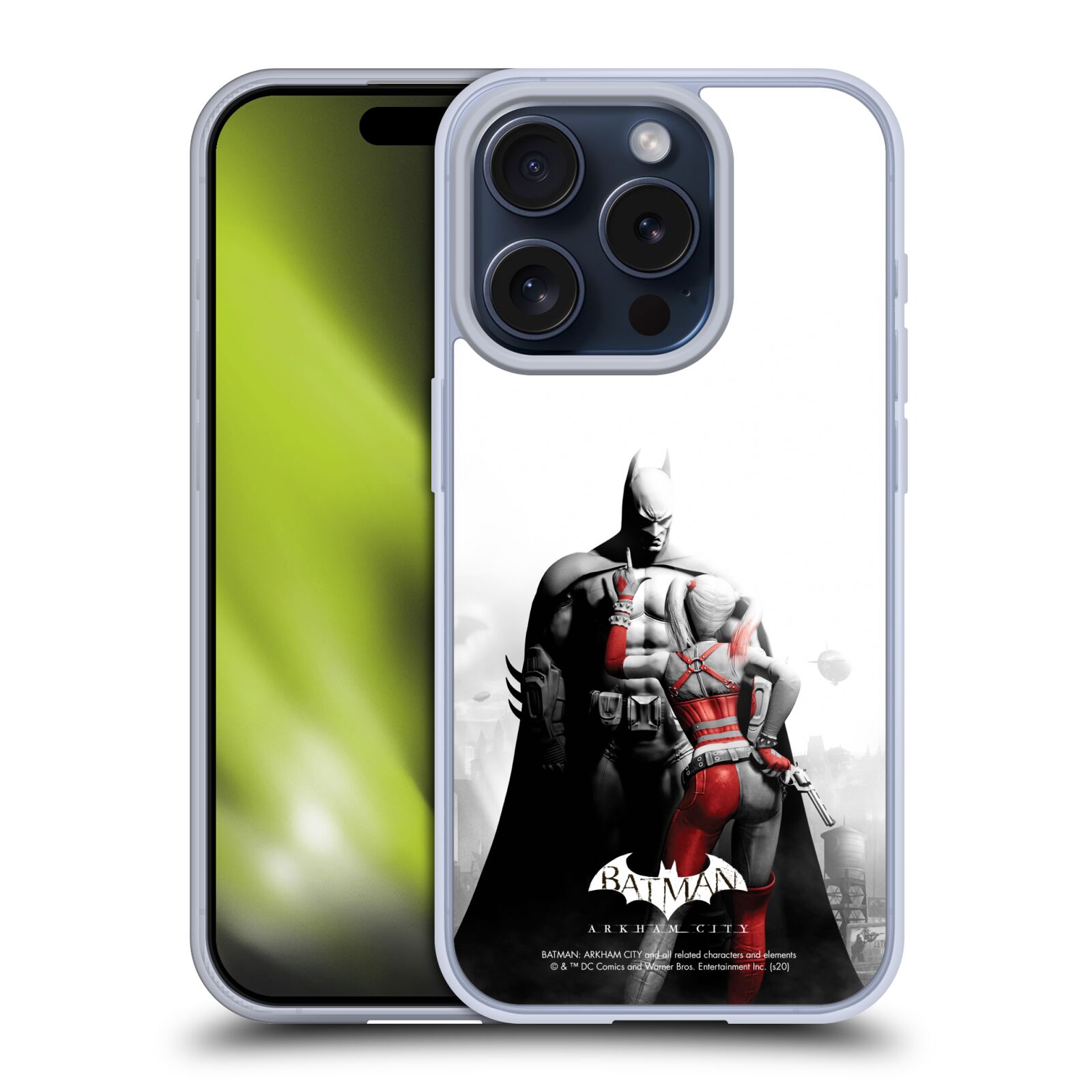 BATMAN ARKHAM CITY KEY ART GEL CASE COMPATIBLE WITH APPLE iPHONE PHONES/MAGSAFE - Picture 11 of 12