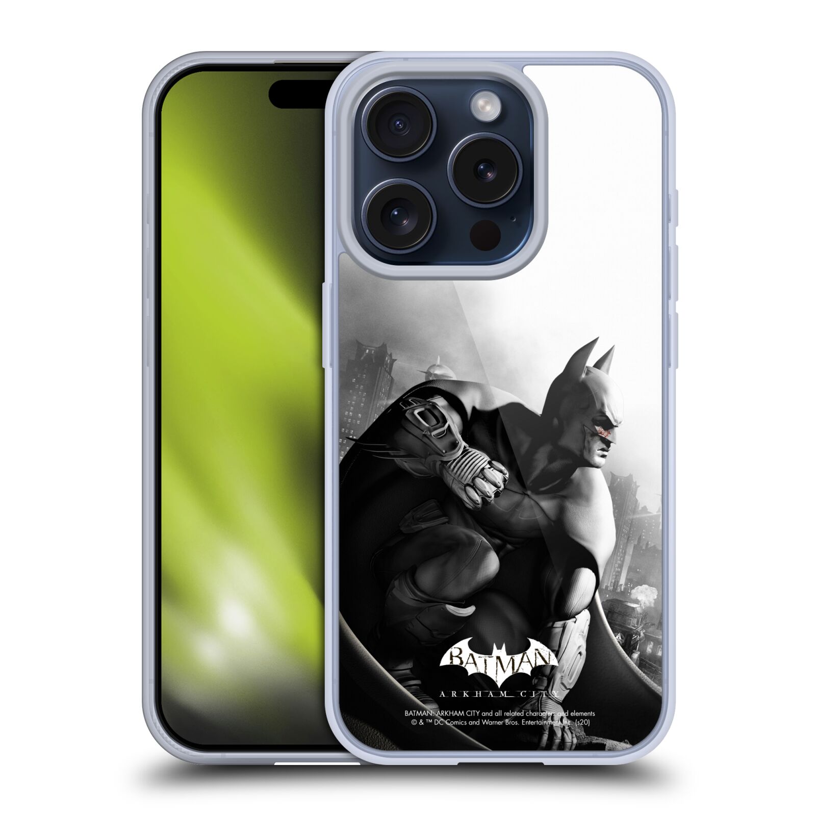 BATMAN ARKHAM CITY KEY ART GEL CASE COMPATIBLE WITH APPLE iPHONE PHONES/MAGSAFE - Picture 12 of 12