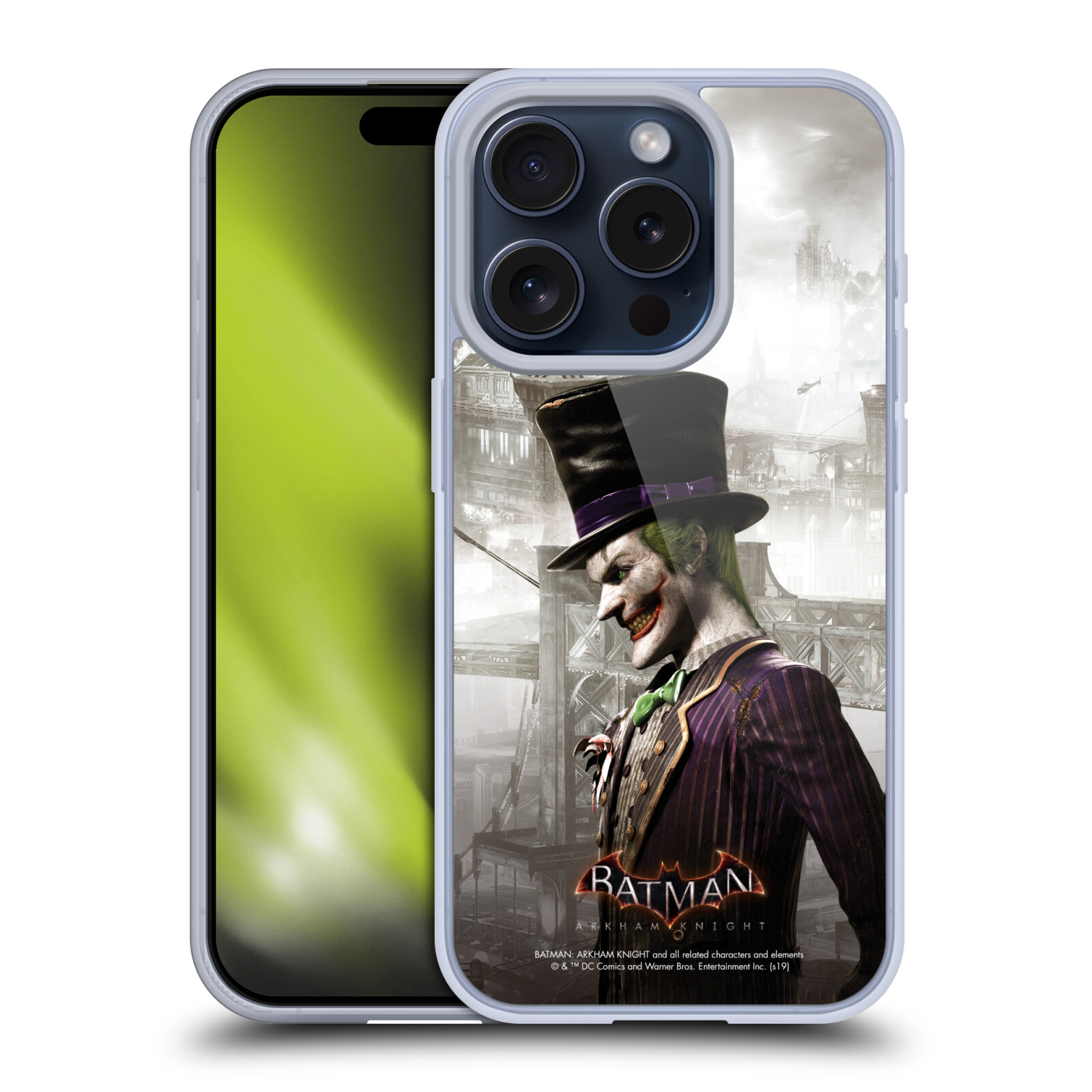 OFFICIAL BATMAN ARKHAM KNIGHT CHARACTERS SOFT GEL CASE FOR APPLE iPHONE PHONES - Picture 12 of 15